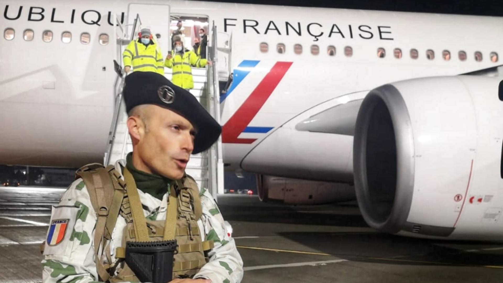 Militari francezi din cadrul Forței de Răspuns a NATO/ Foto: Facebook MApN