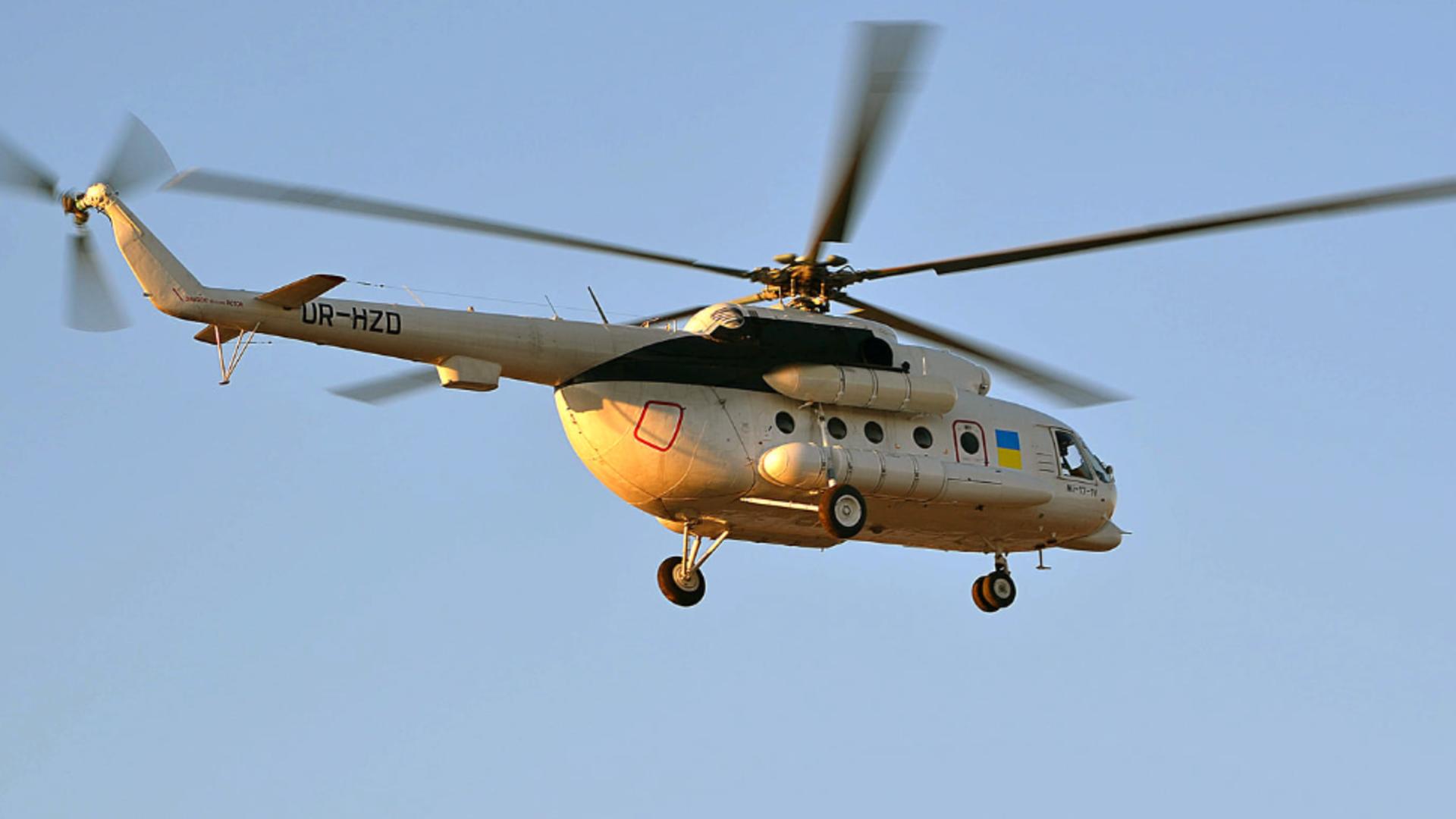 Alte 2 elicoptere ucrainene au ajuns în România Foto: Facebook.com/PlaneSpottersCluj