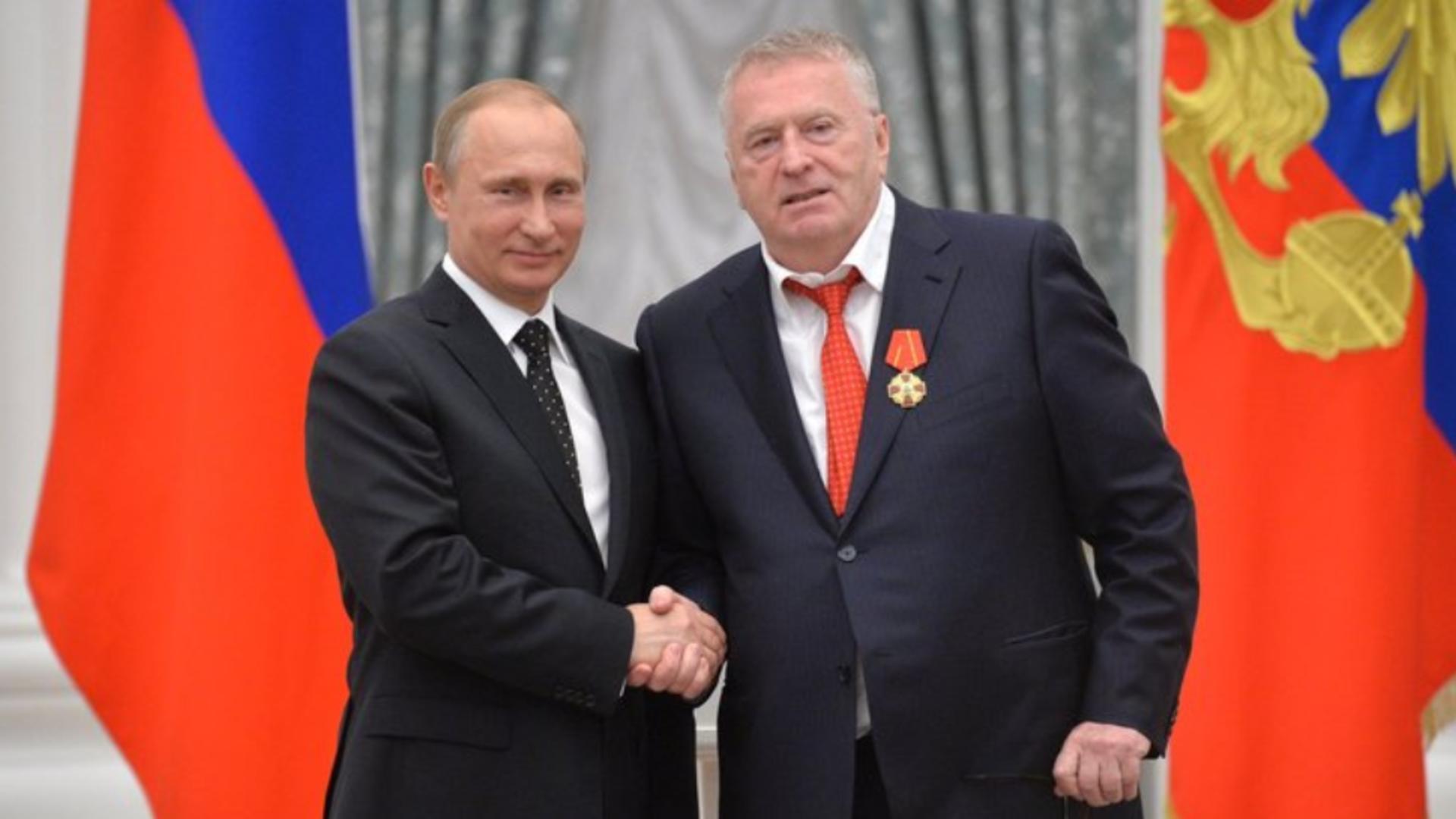 Vladimir Putin și Vladimir Jirinovski