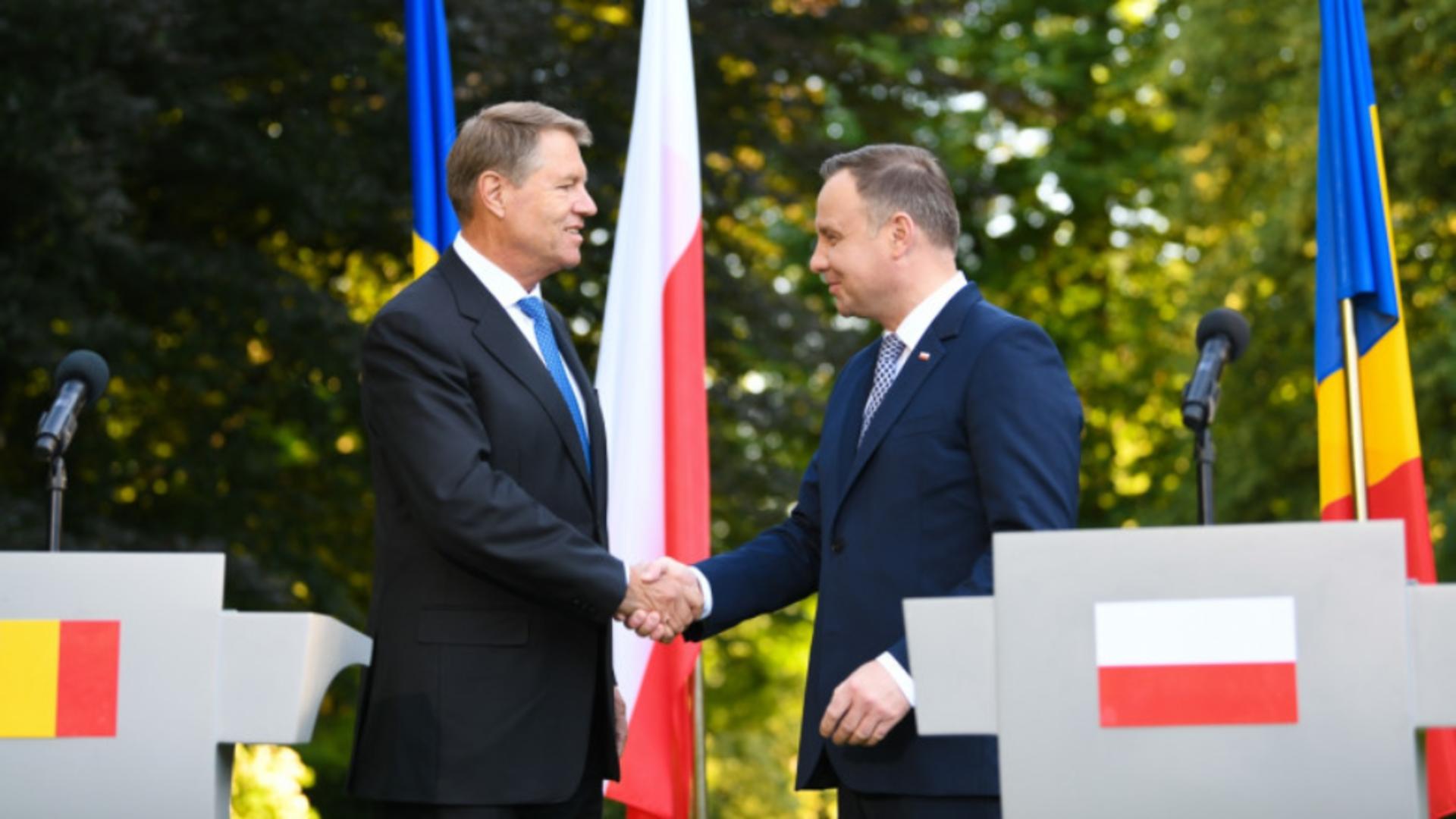 Preşedintele Klaus Iohannis, întâlnire cu omologul din Polonia, Andrzej Duda - Măsuri intense de securitate