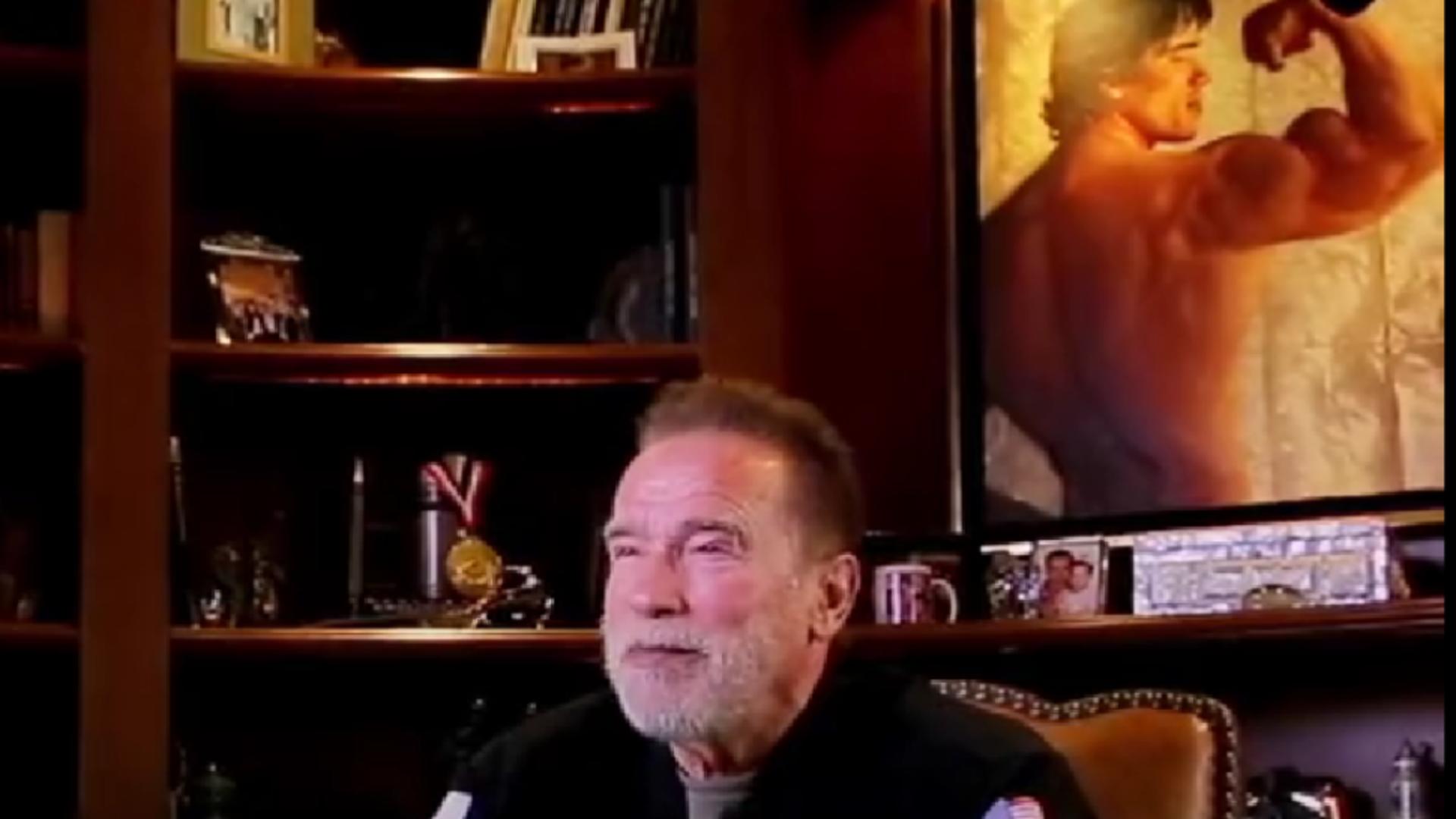 Arnold Schwarzenegger (captură video)