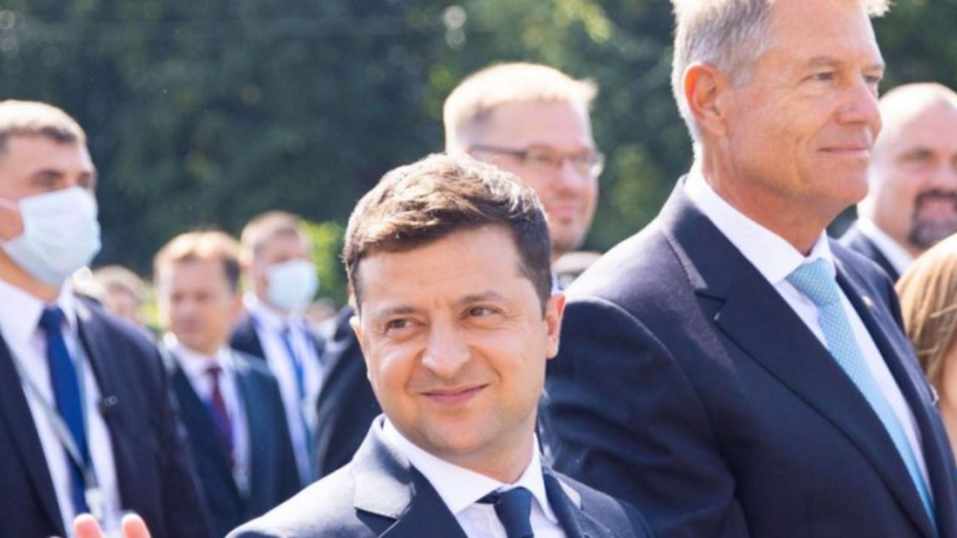 Klaus Iohannis, mesaj important pentru România după ce a discutat cu președintele Ucrainei, Volodimir Zelenski