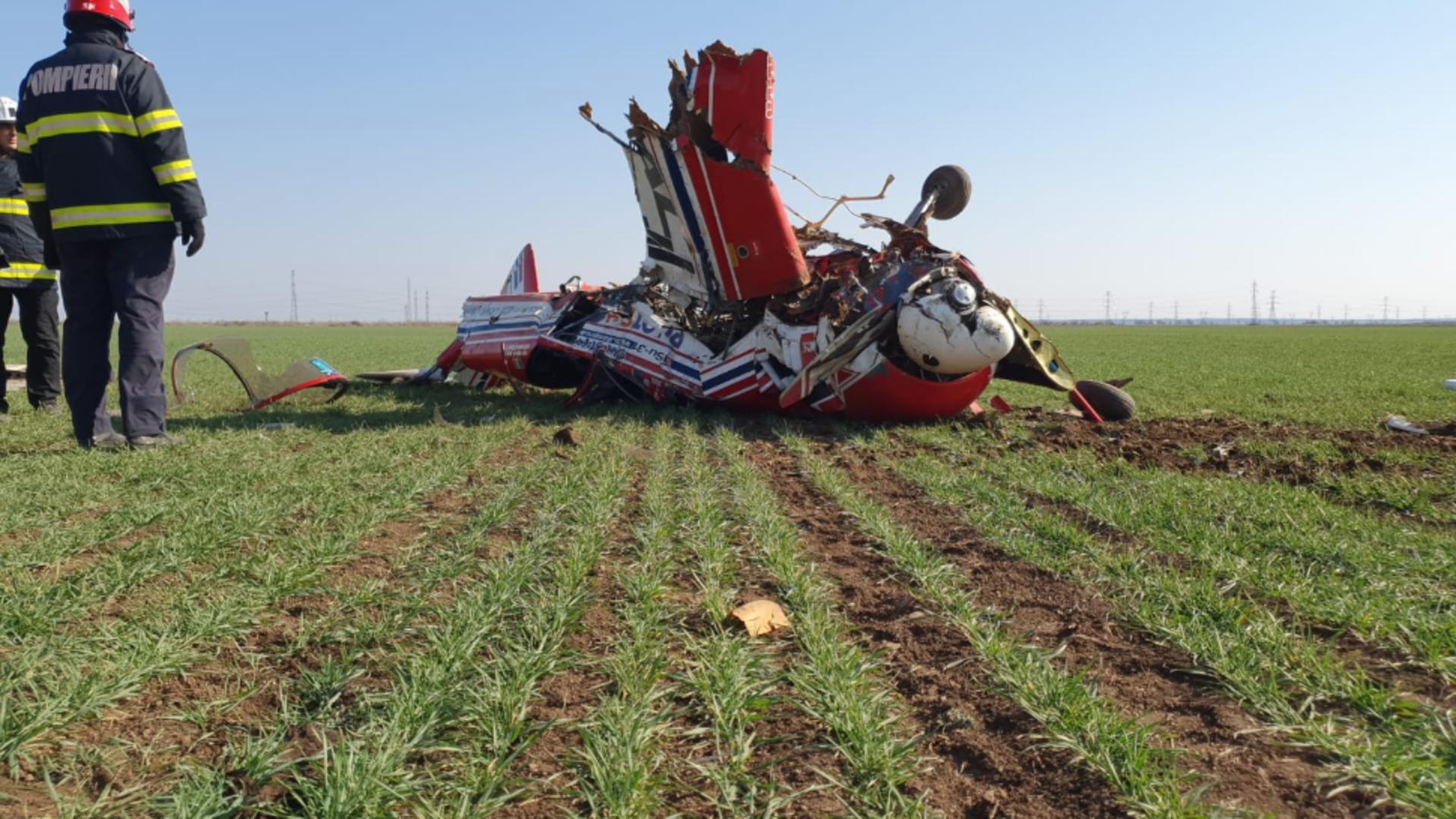 Primele rezultate privind moartea pilotului de acrobații în timpul unui accident aviatic