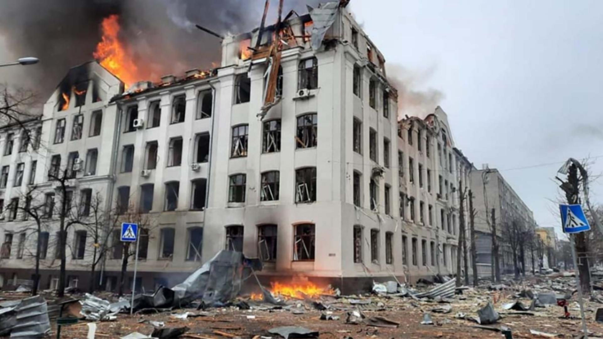 Rușii atacă din nou civilii. Foto/Profimedia