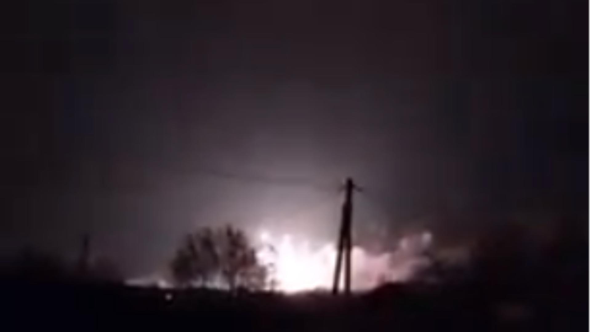 Bombardament in Rusia (captură video)
