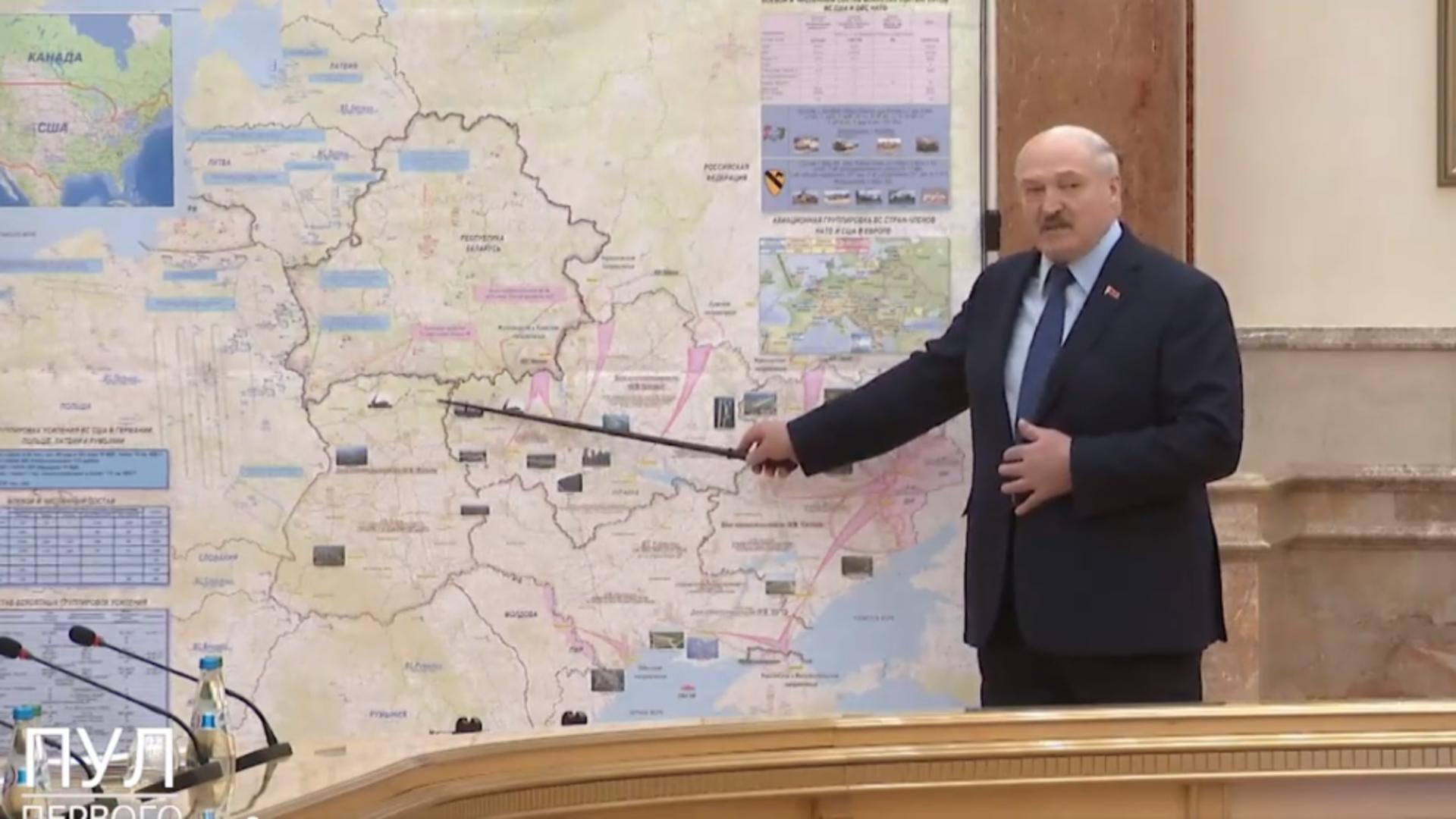 Lukașenko amenință că va utiliza arma nucleară: “Vom răspunde imediat cu tot ceea ce avem”