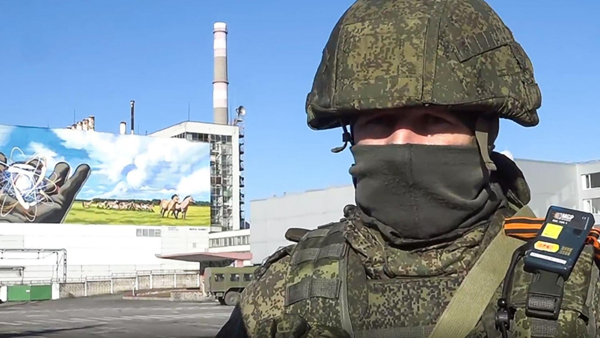 Garda Națională a Ucrainei a preluat centrala nucleară de la Cernobîl