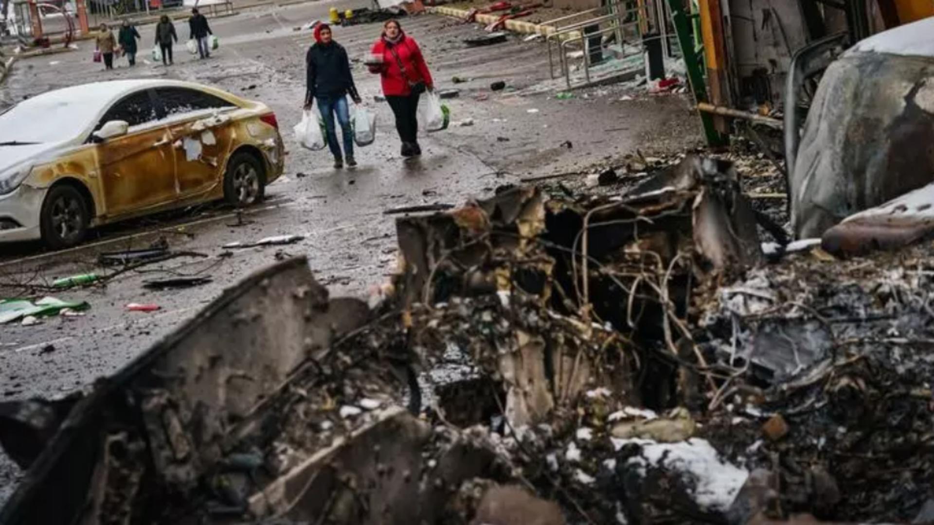 Orașul Irpin, Război Ucraina-Rusia Foto: Profi Media