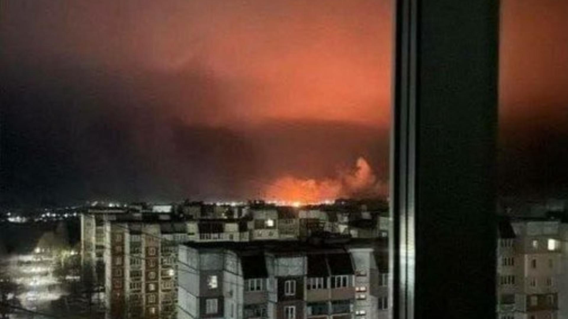 Bombardamente în nordul Ucrainei: Cel puțin 2 MORȚI și 3 răniți în Jitomir, după lansarea unei rachete de croazieră Foto: Twitter.com