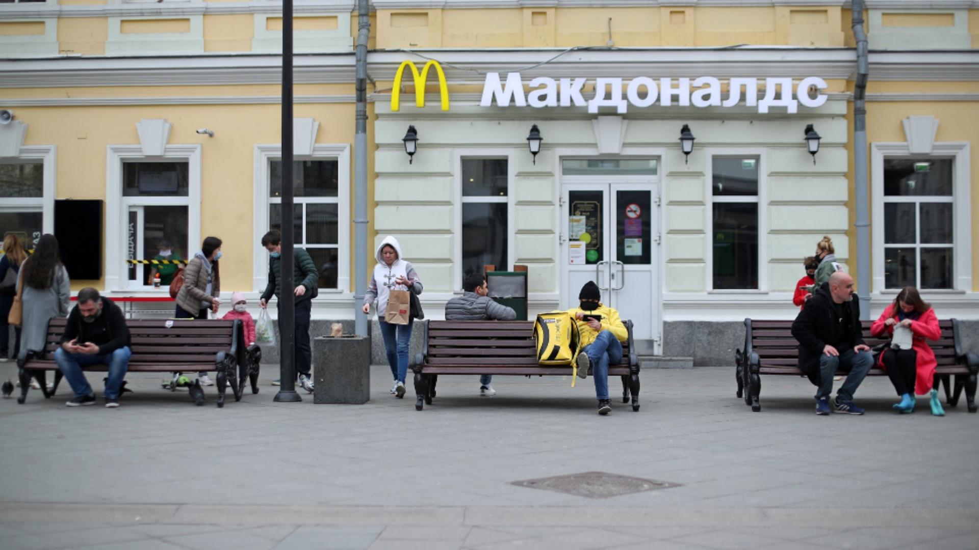 McDonald's închide cele 850 de restaruante din Rusia. Foto/Profimedia