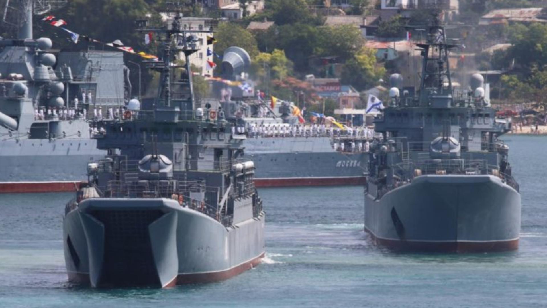ATAC iminent la Odesa! Mobilizare uriașă a forțelor navale ruse pentru o acțiune de tip amfibie