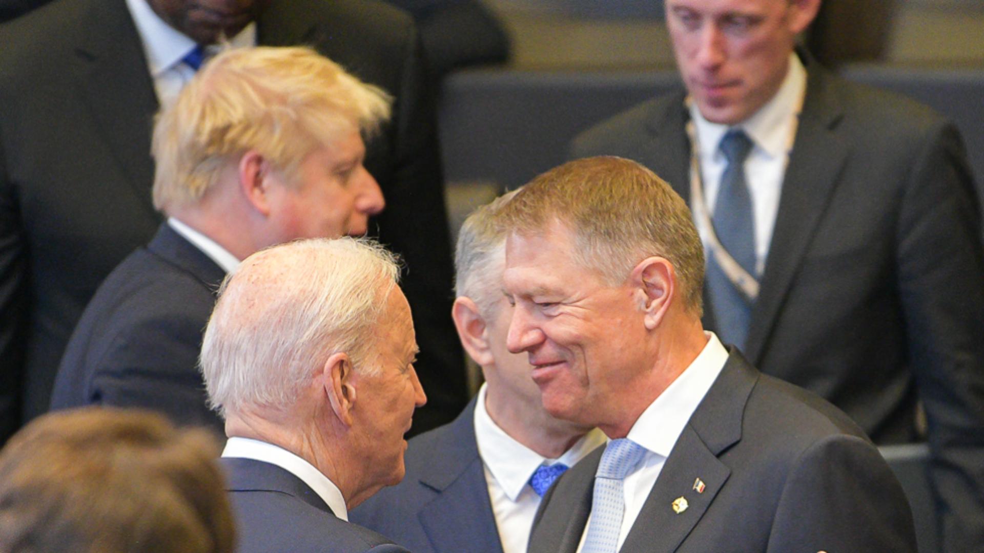 Joe Biden și Klaus Iohannis (foto: presidency.ro)