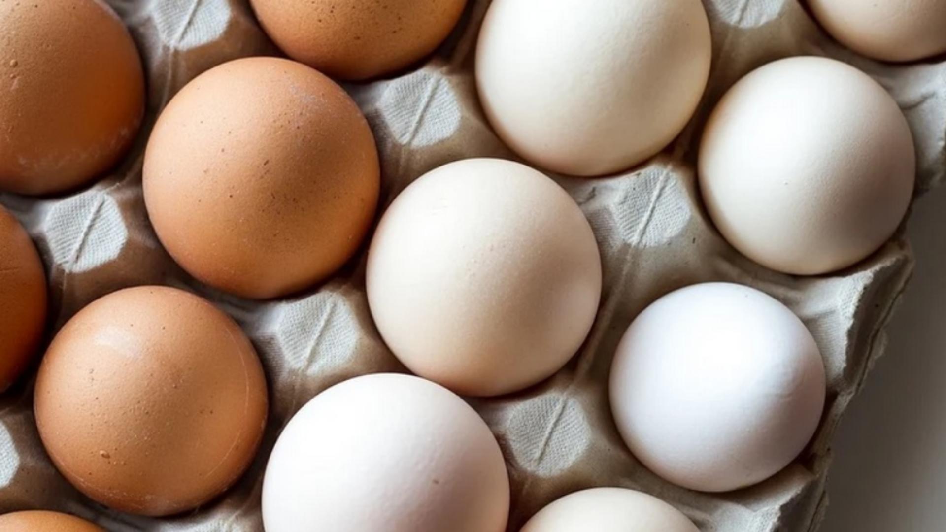 Alertă alimentară: ouă cu salmonella, retrase din mai multe magazine din țară