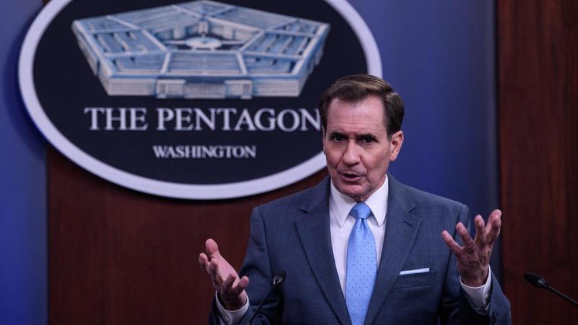 Purtătorul de cuvânt al Pentagonului, John Kirby Foto: Nicholas Kamm /AFP/ Profi Media