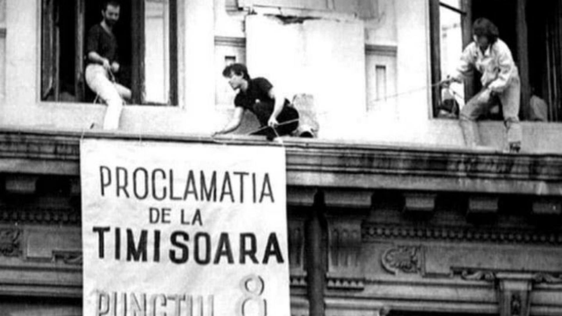 Proclamația de la Timișoara - 32 de ani. Foto/Arhivă