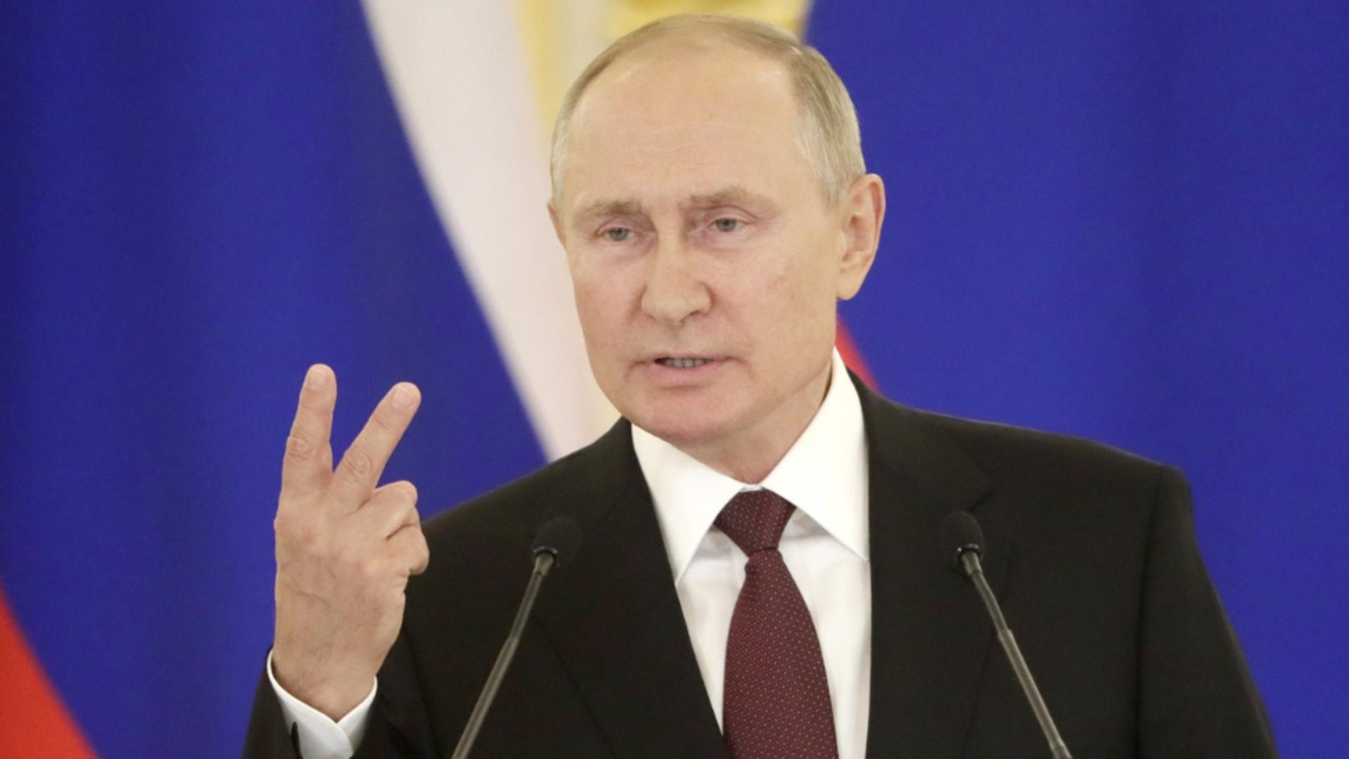 Vladimir Putin nu prea crede în armistiții / Foto: Profi Media
