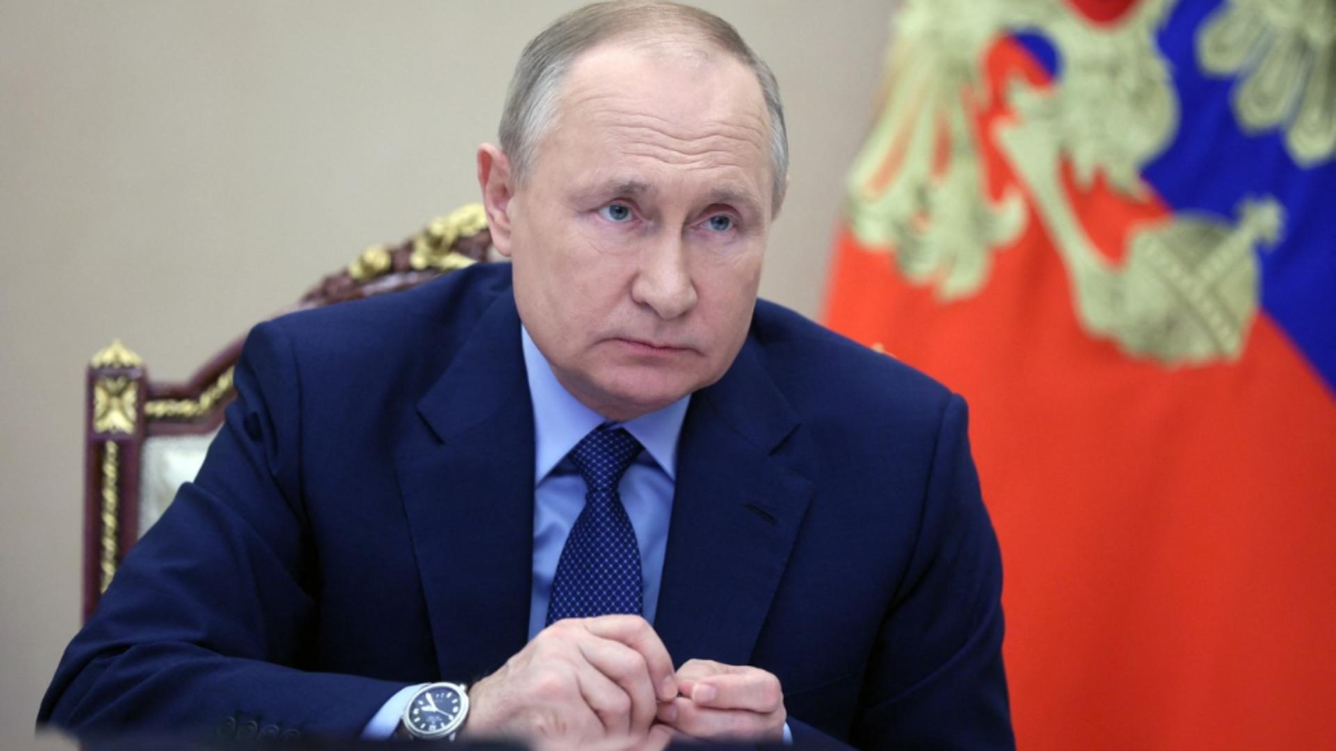 Putin nu pare că vrea să dea înapoi. Foto/Profimedia