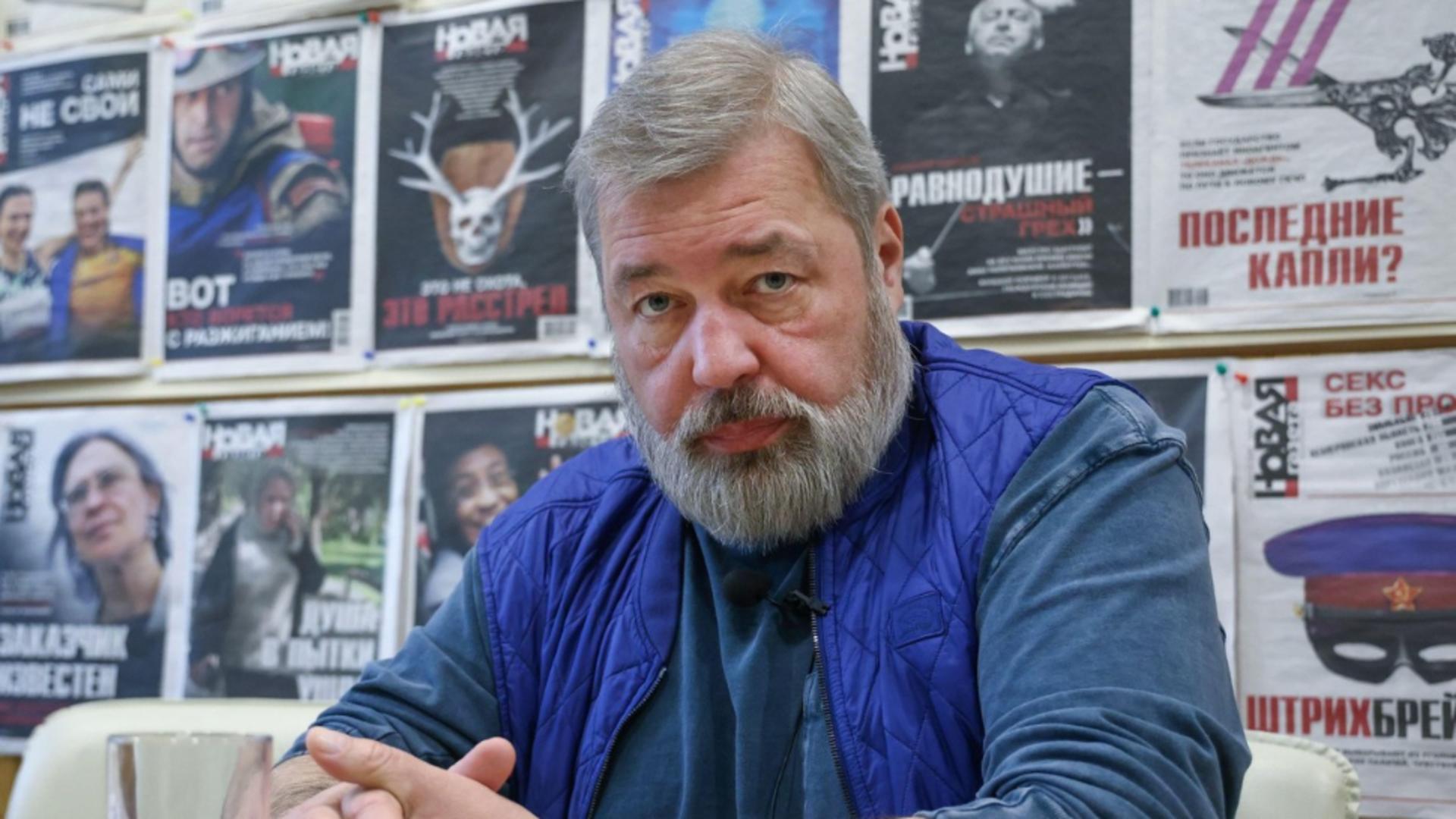 DmitrY Muratov, jurnalist rus / Profimedia