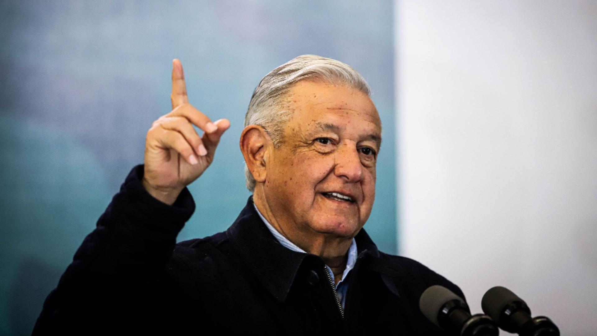Preşedintele Mexicului, Andres Manuel Lopez Obrador / Foto: Profi Media