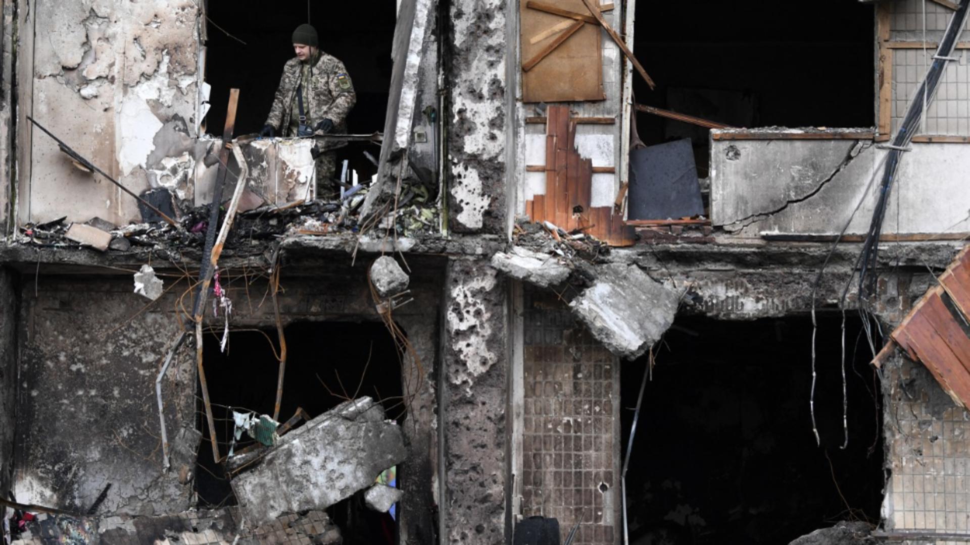 Pierderi grave din Ucraina: 18 aeroporturi și 199 de clădiri, complet distruse / Foto: Profi Media