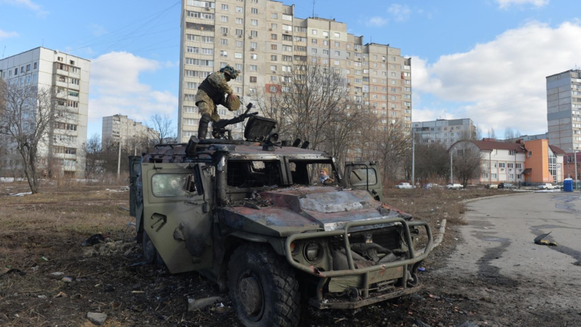 Rușii neagă uciderea de civili uncraineni de către armată. Foto/Profimedia