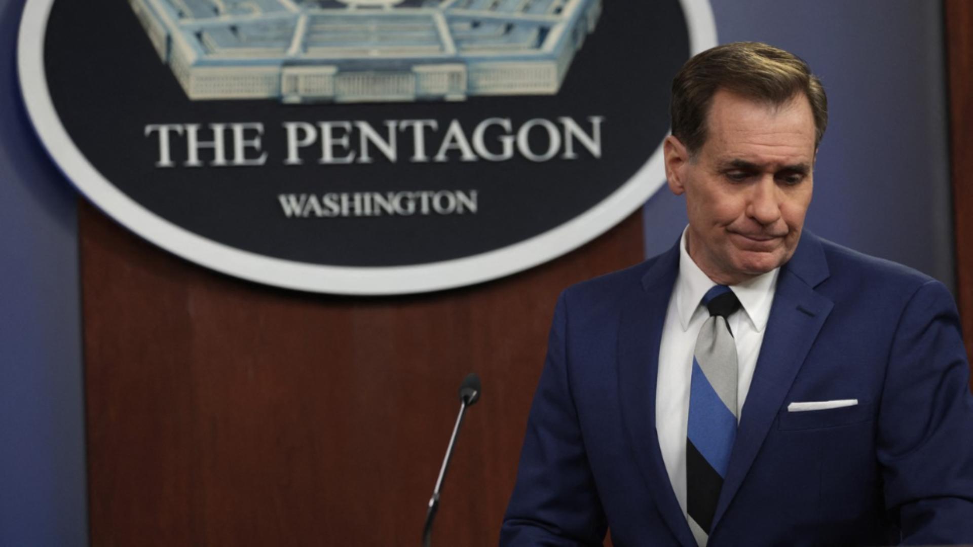 Purtătorul de cuvânt al Pentagonului, John Kirby/ Foto: Profimedia