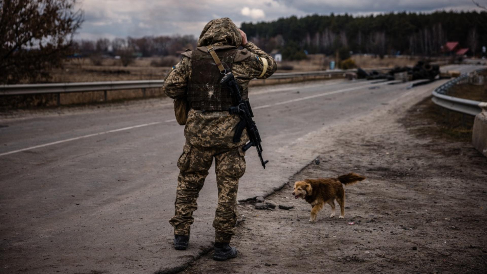 Raport al armatei ucrainene: liniile frontului sunt "practic îngheţate" / Foto: Profi Media
