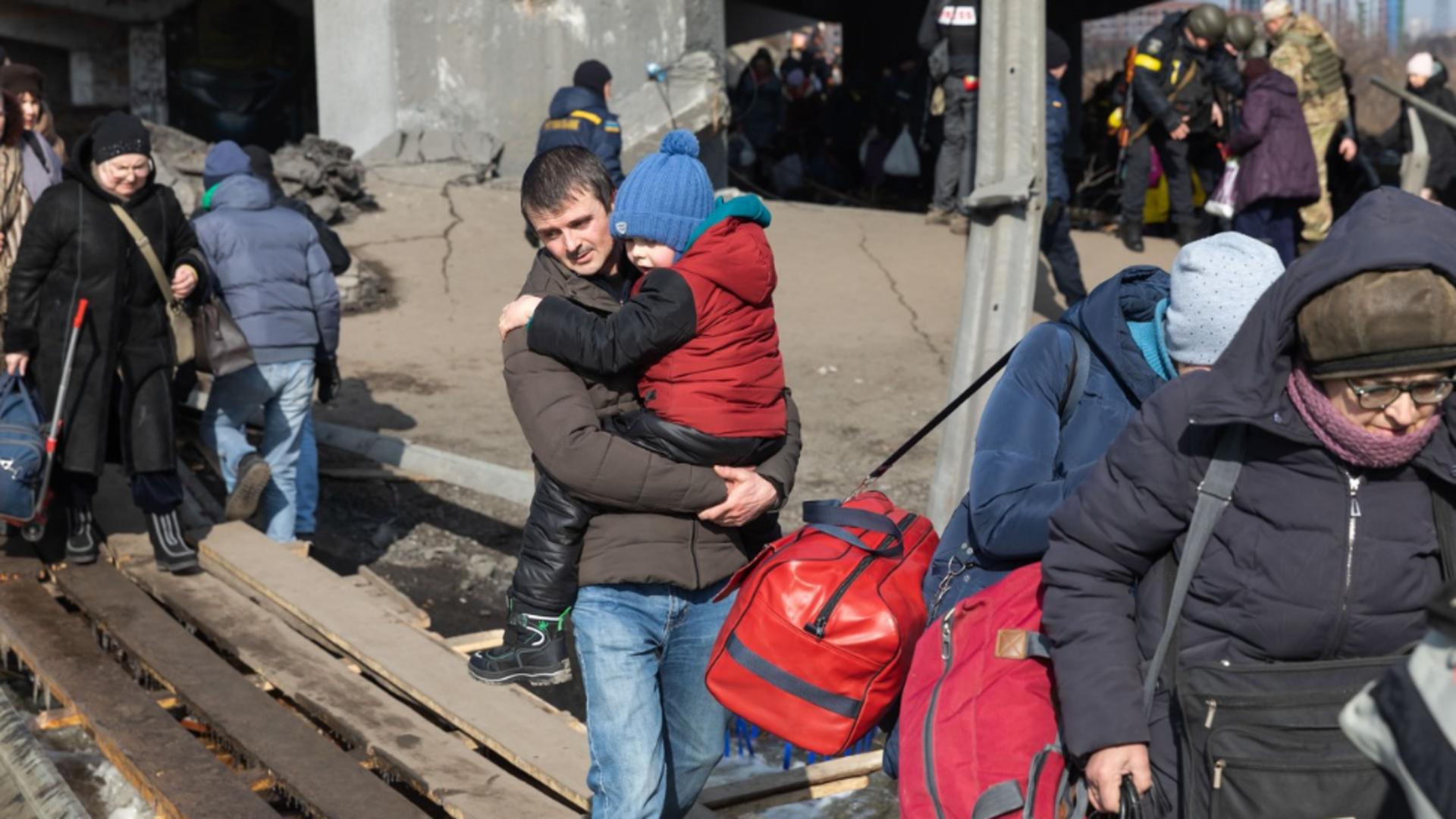 Noi coridoare umanitare în Ucraina pentru evacuarea civililor Foto: Profi Media 