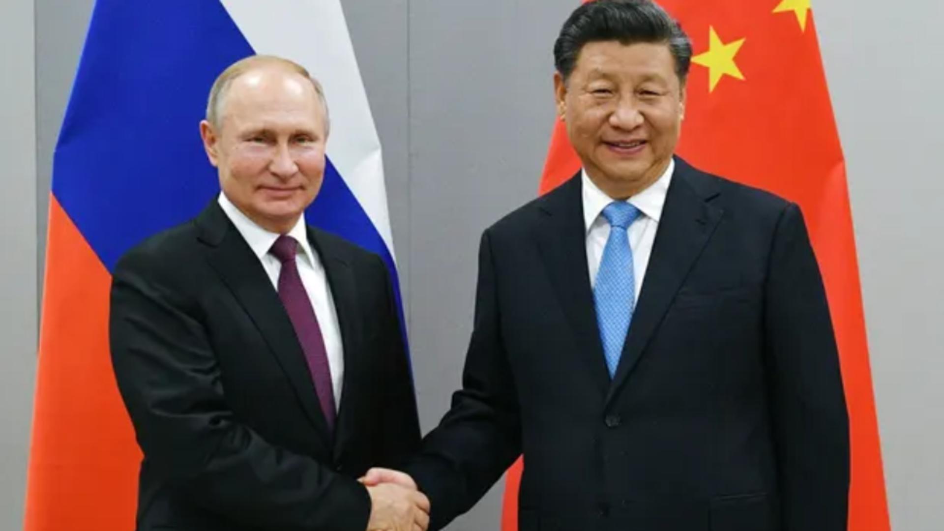 Vladimir Putin și Xi Jinping Foto: AP
