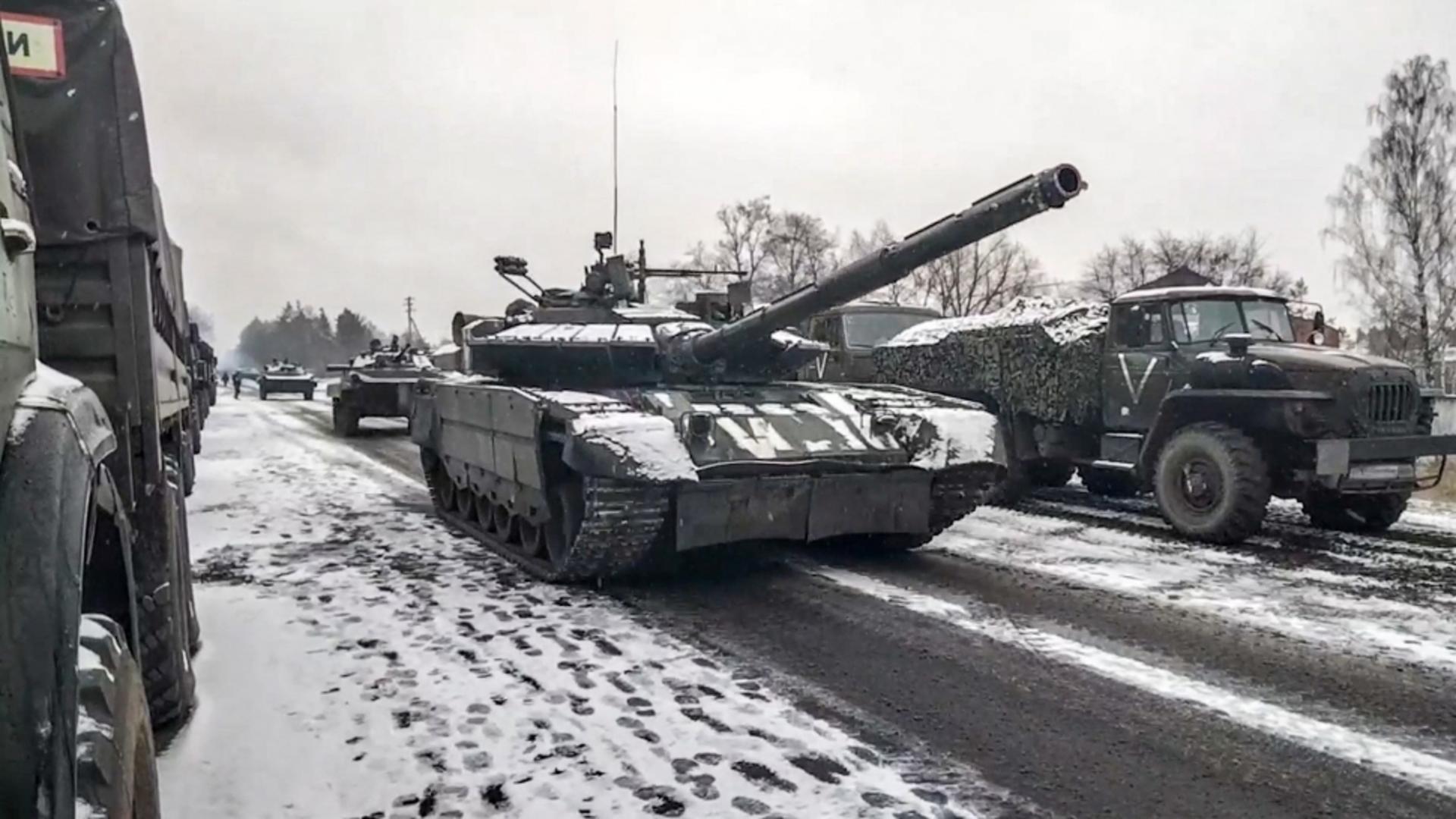 Rușii vor să încercuiască Kievul. Foto/Profimedia