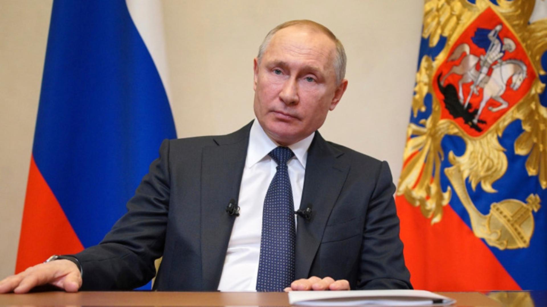 Preşedintele rus, Vladimir Putin / Sursa foto: Profi Media