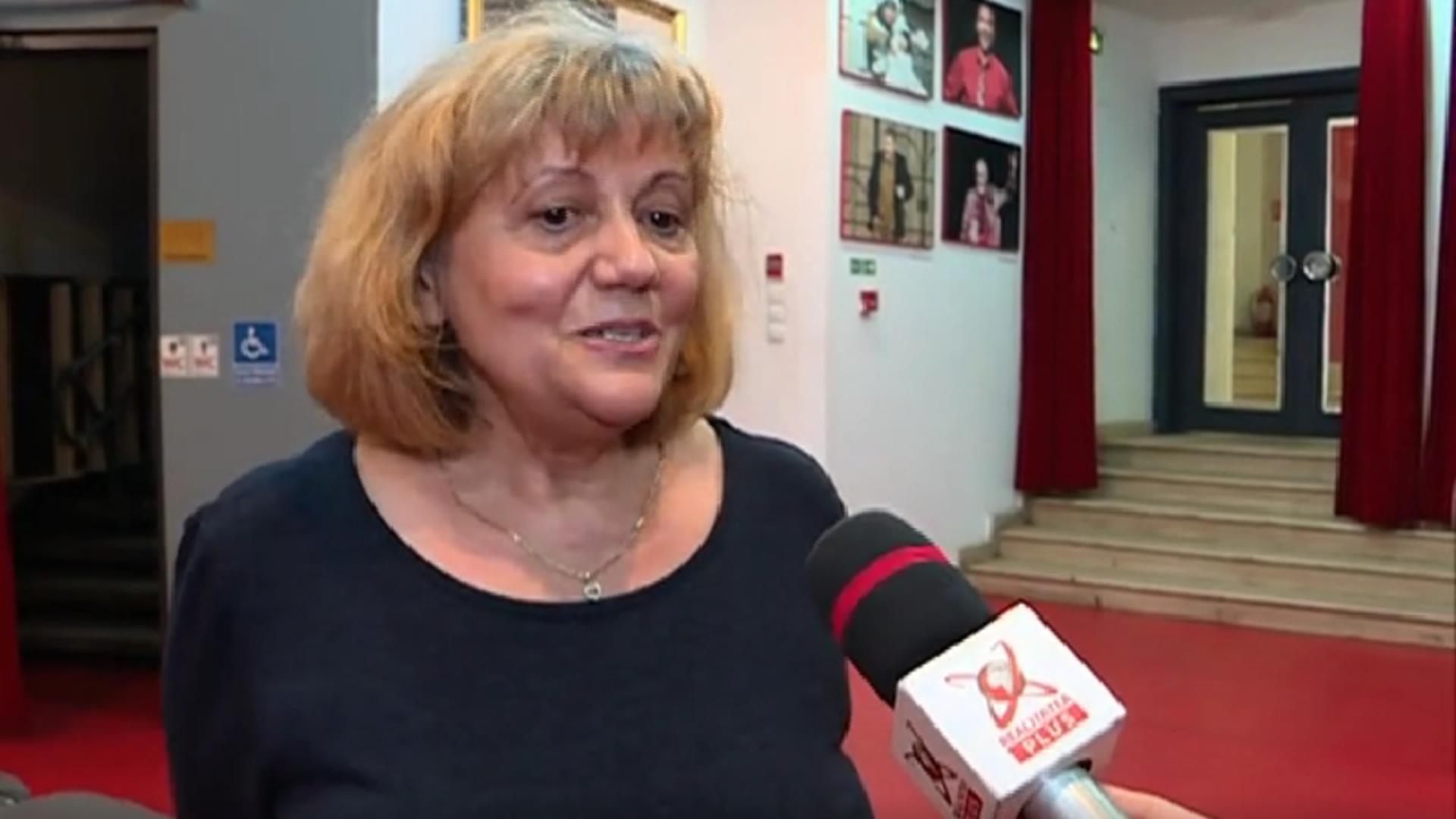 MARINELA ȚEPUȘ, managerul Teatrului Nottara / Captură video 