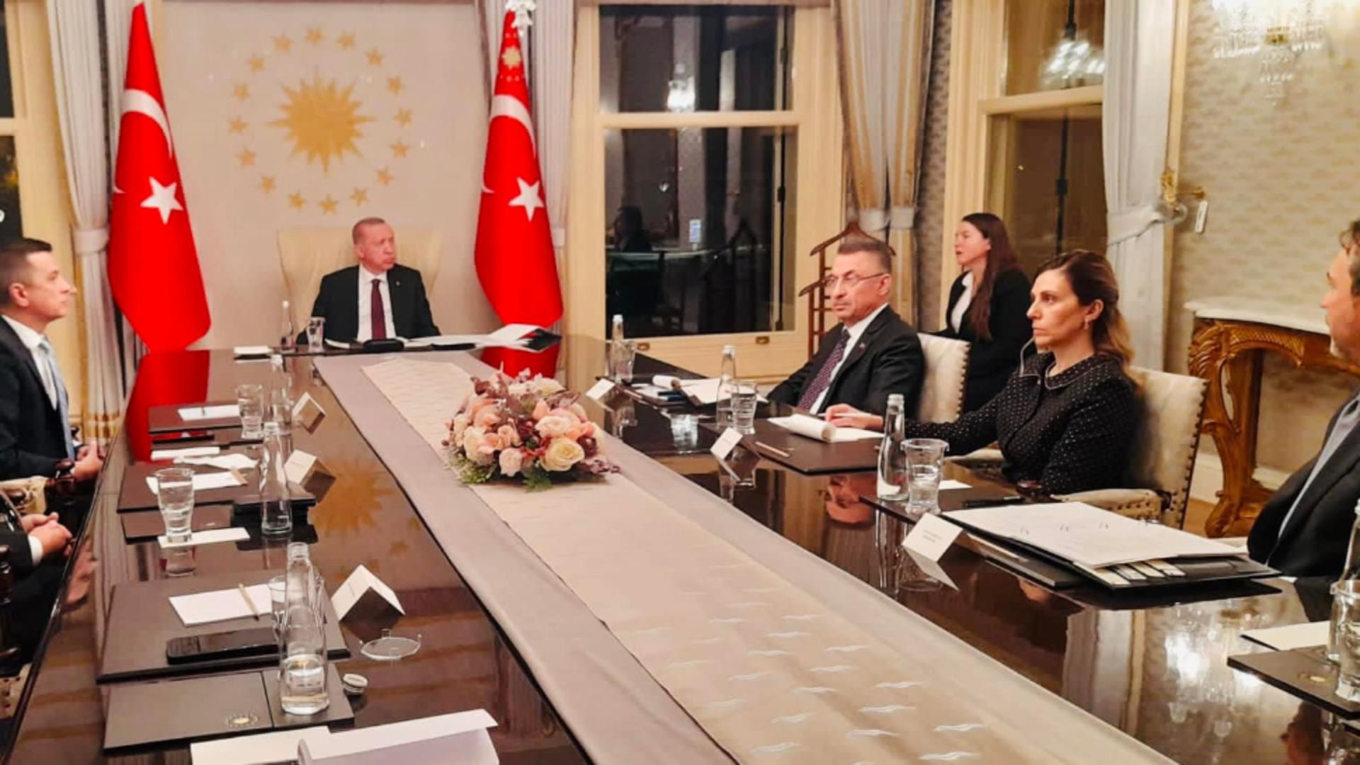 Virgil Popescu, întâlnire cu președintele turc Recep Erdogan: „Resursele energetice nu trebuie să fie folosite ca arme de șantaj”