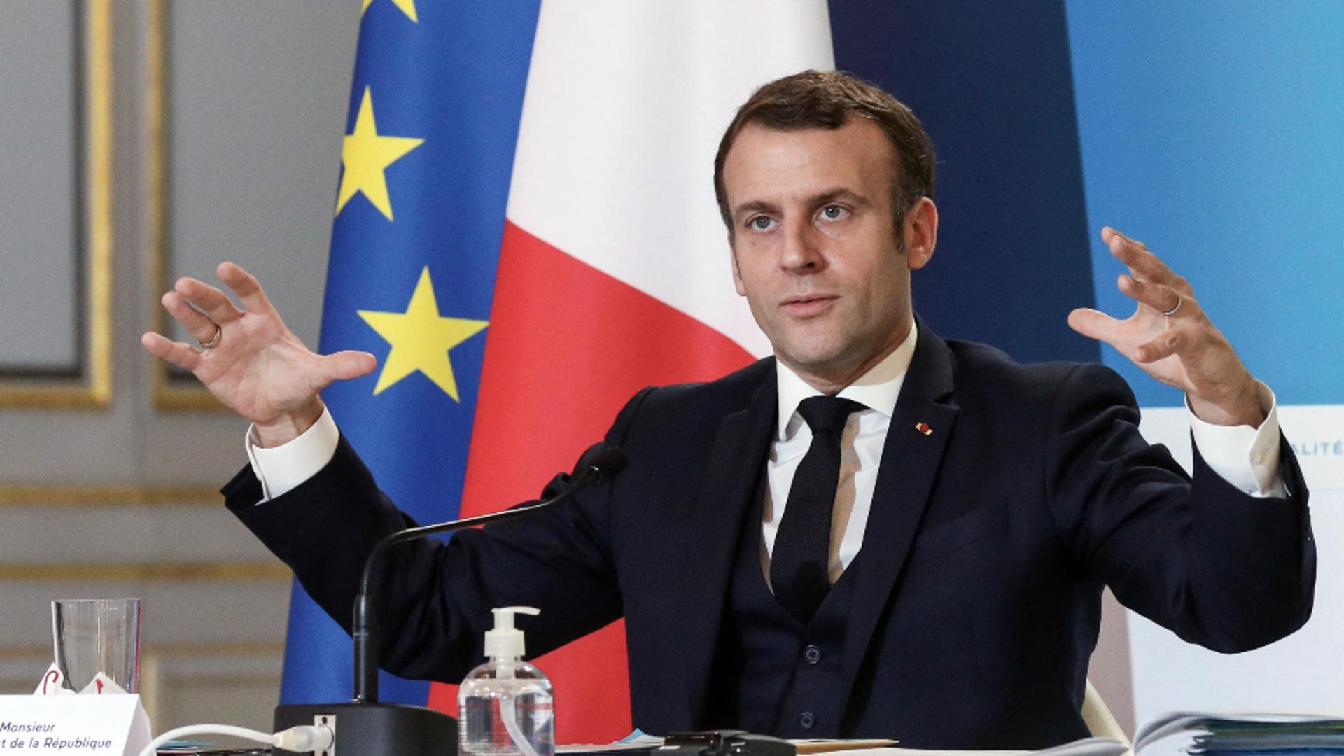 Emmanuel Macron, președintele Franței / Foto: Profimedia