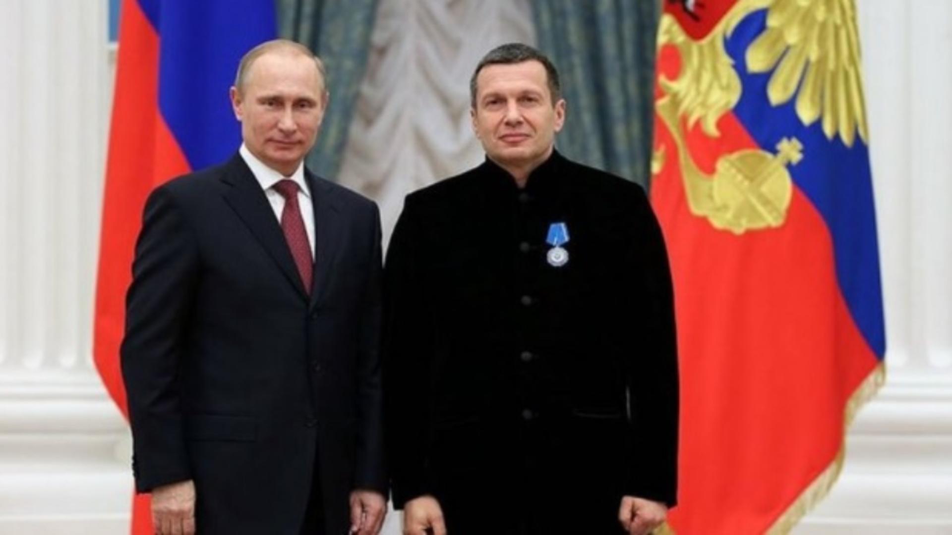 Vladimir Putin și Vladimir Soloviov