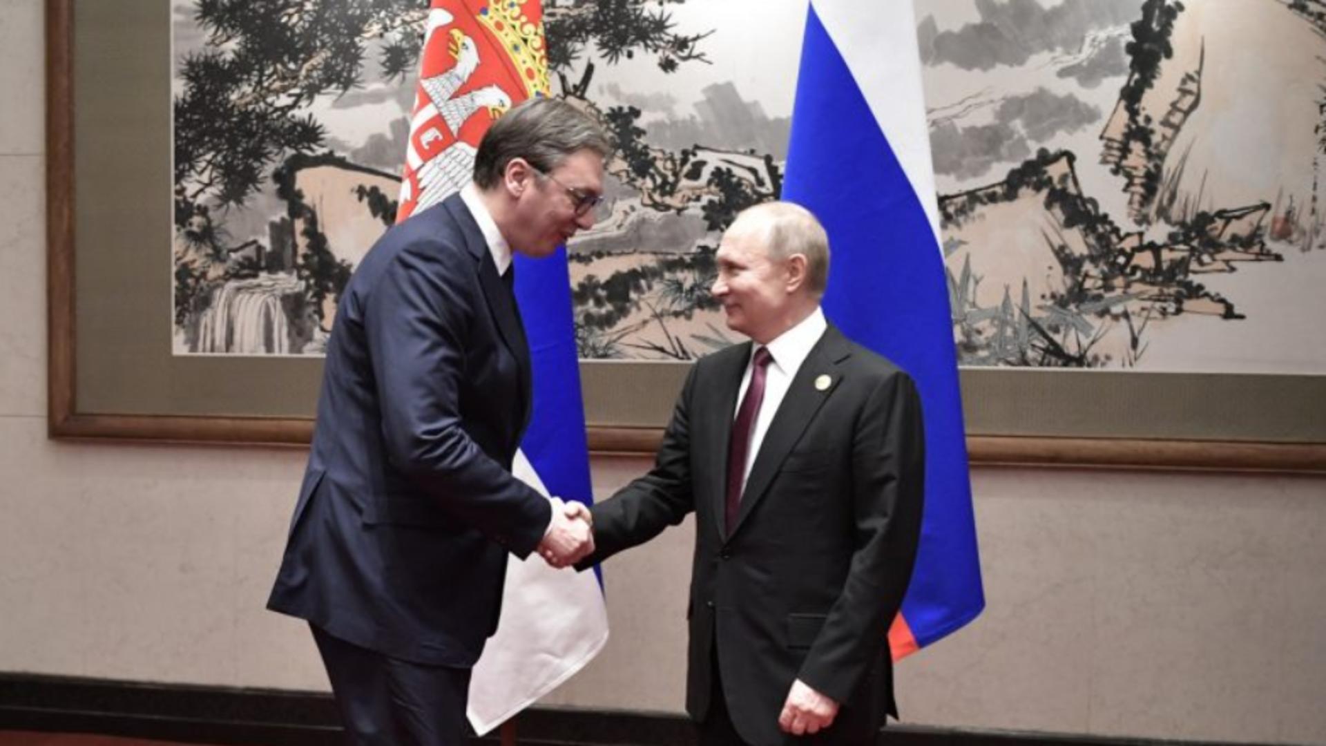 Putin leagă prietenii prin Europa. Foto/Profimedia