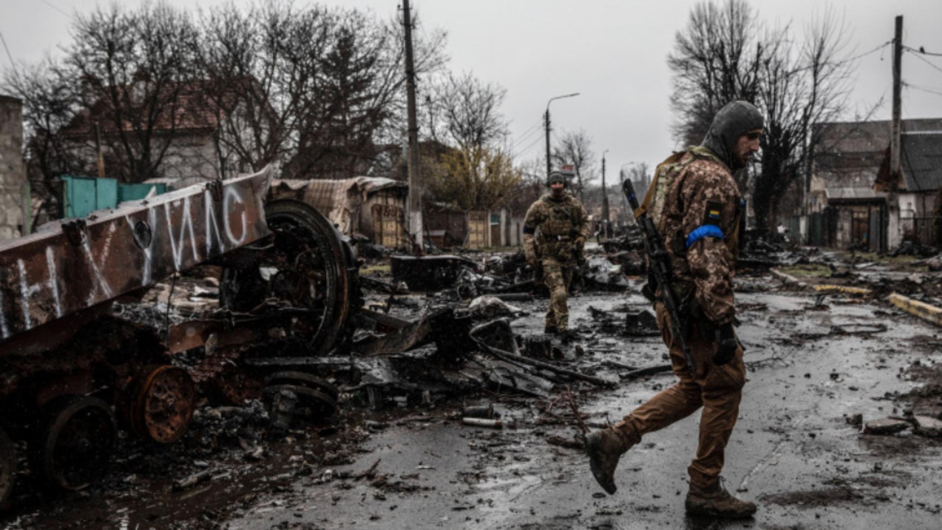 Război Ucraina-Rusia. Atrocitățile de la Bucha Foto: Profi Media
