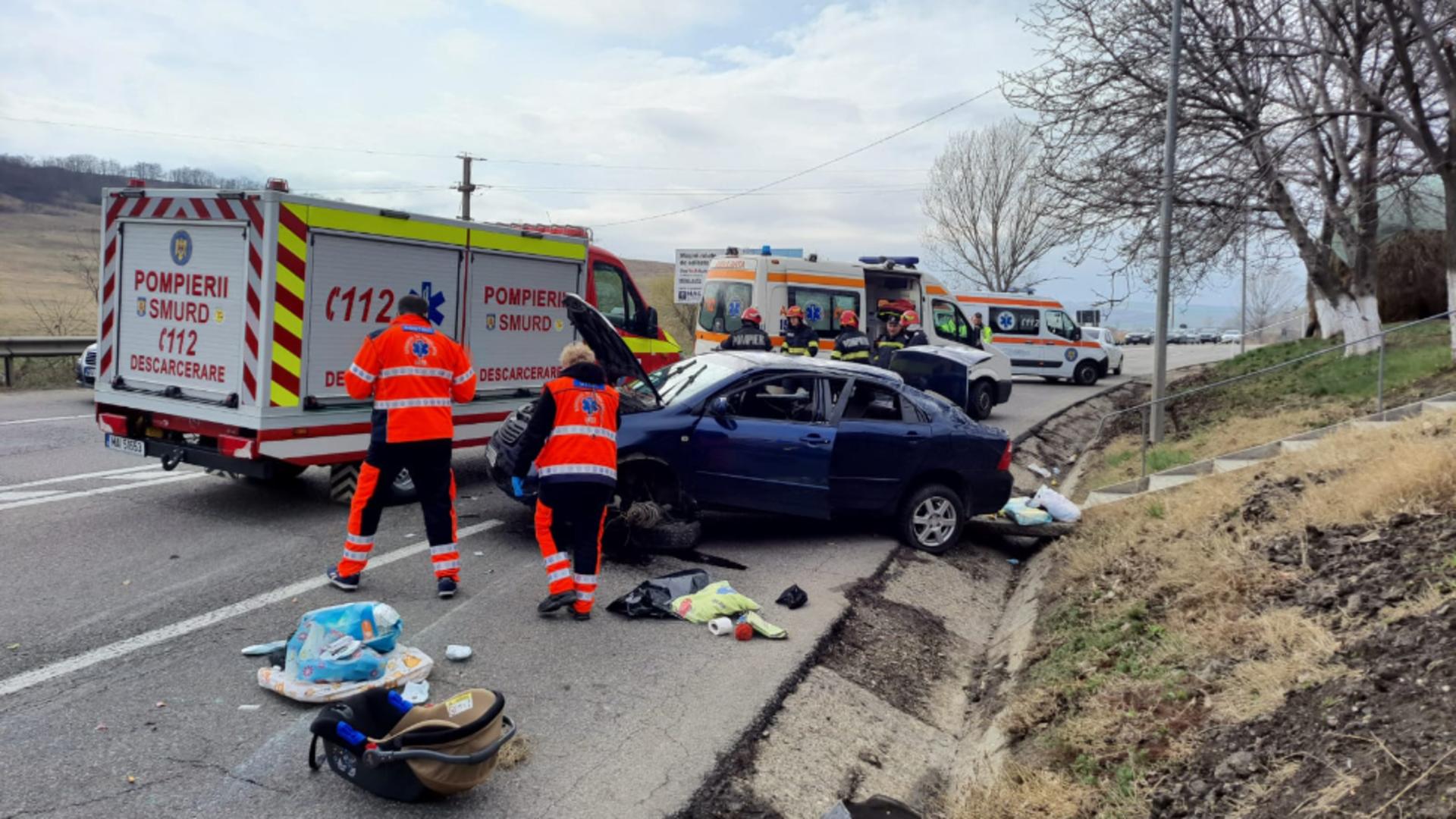 Accident grav în județul Iași