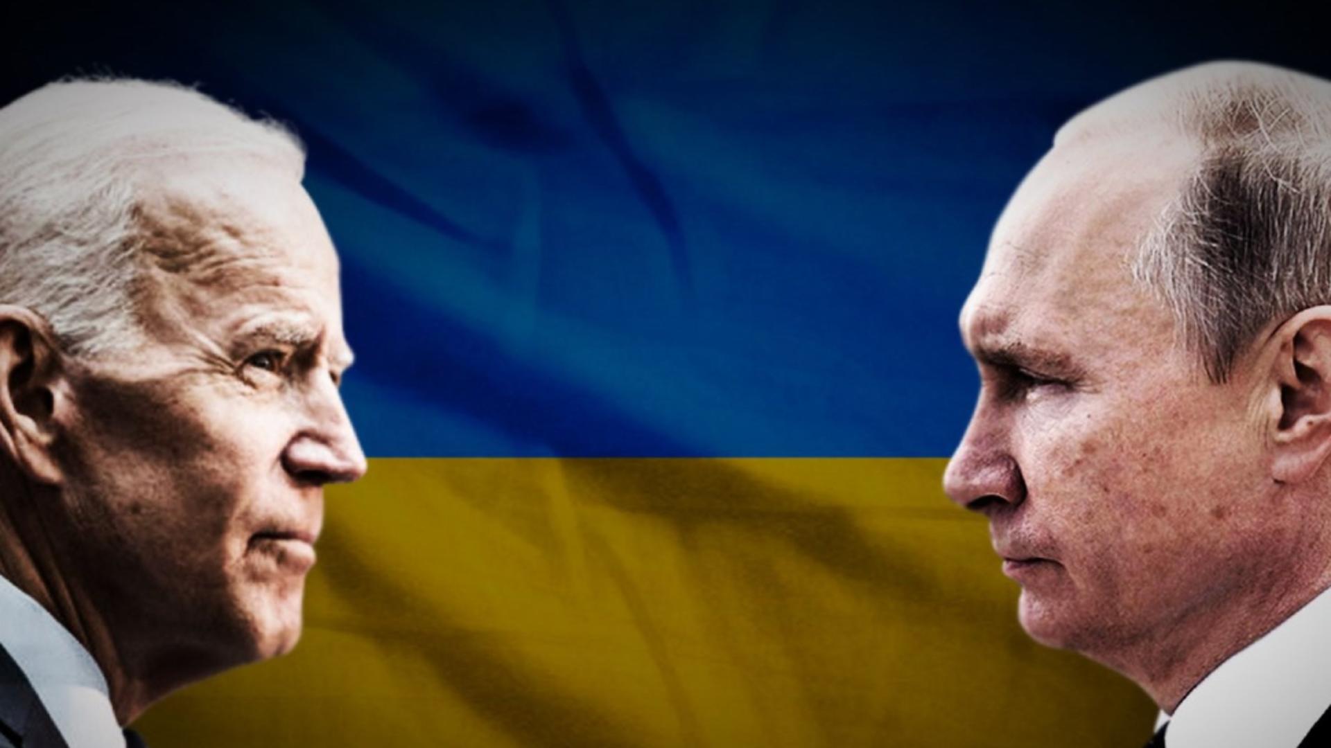 Joe Biden și Vladimir Putin, replici dure din cauza războiului din Ucraina