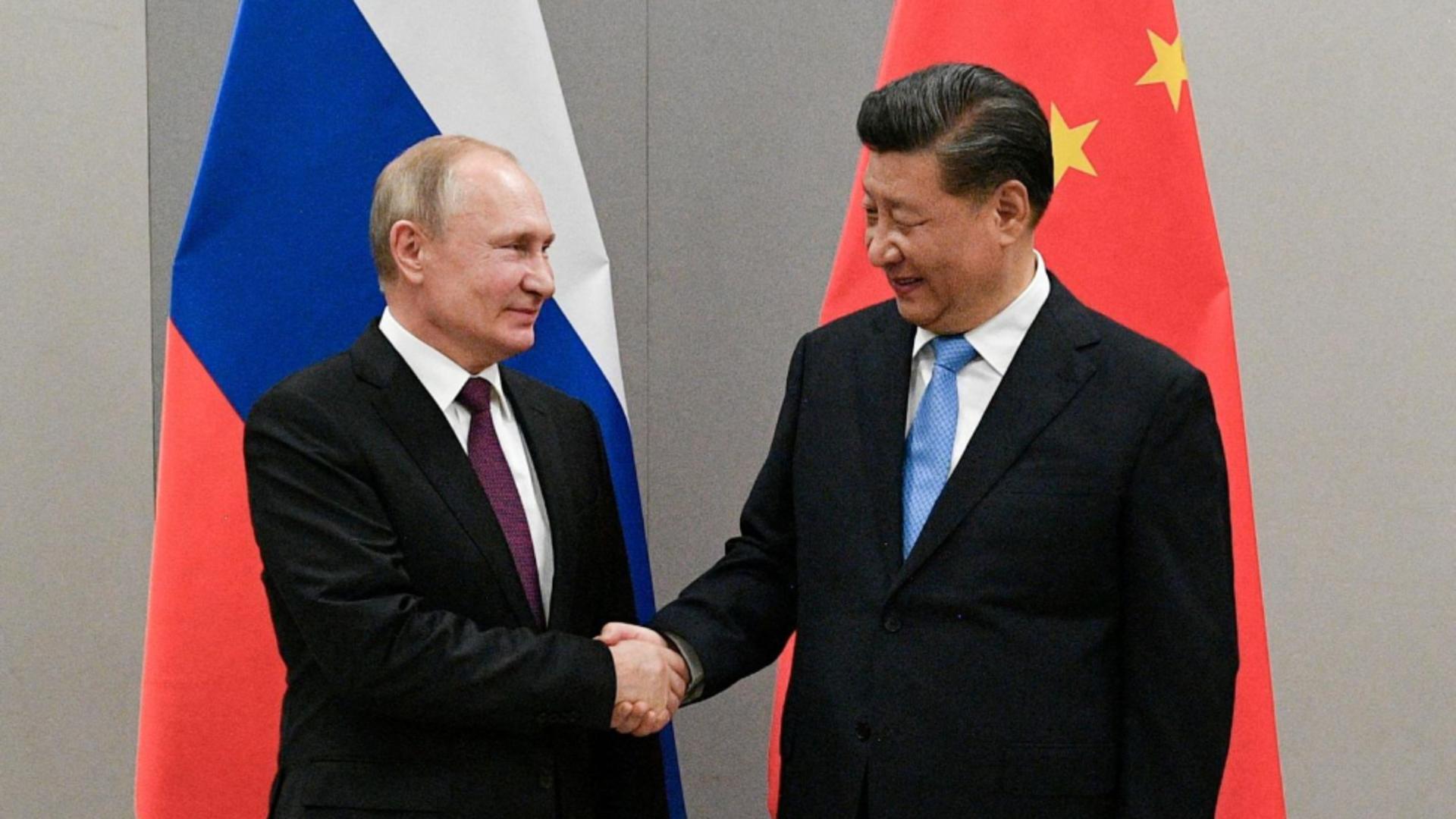 Vladimir Putin și Xi Jinping Foto: AP