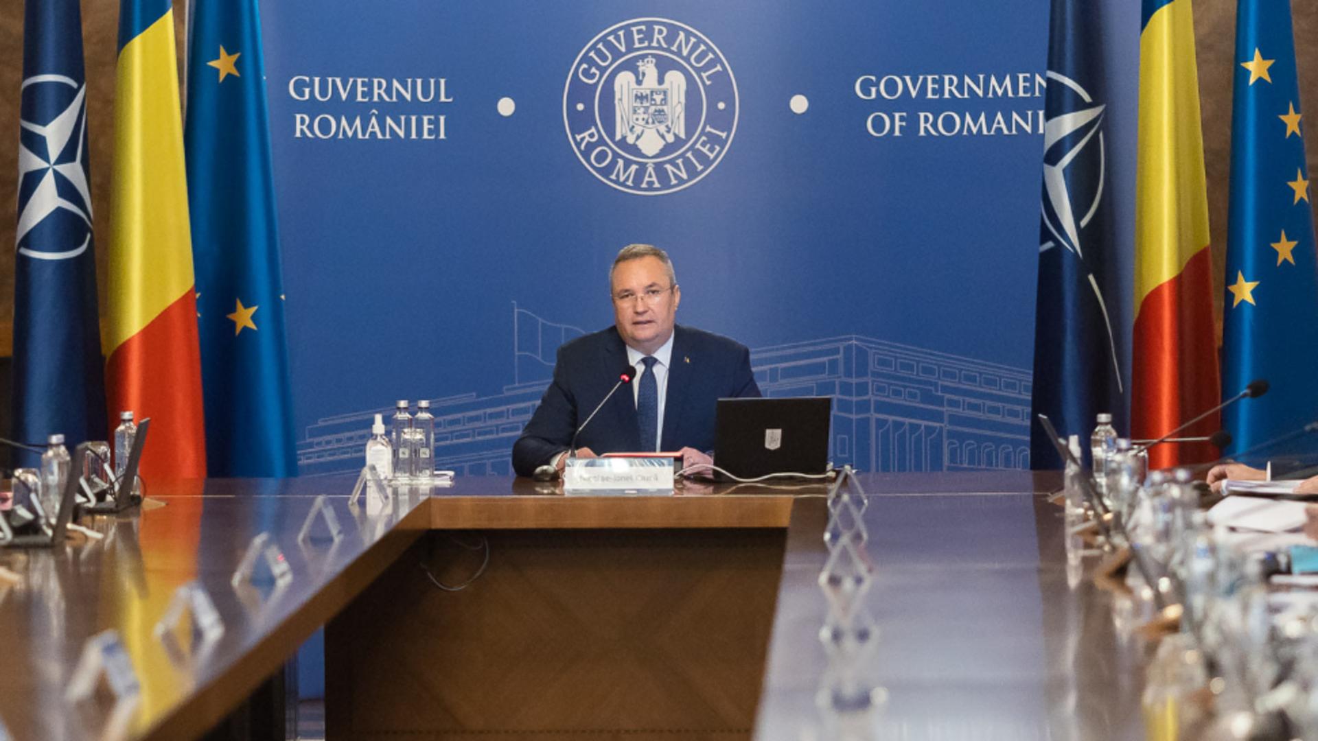 Premierul Nicolae Ciucă Foto: INQUAM/Octav Ganea