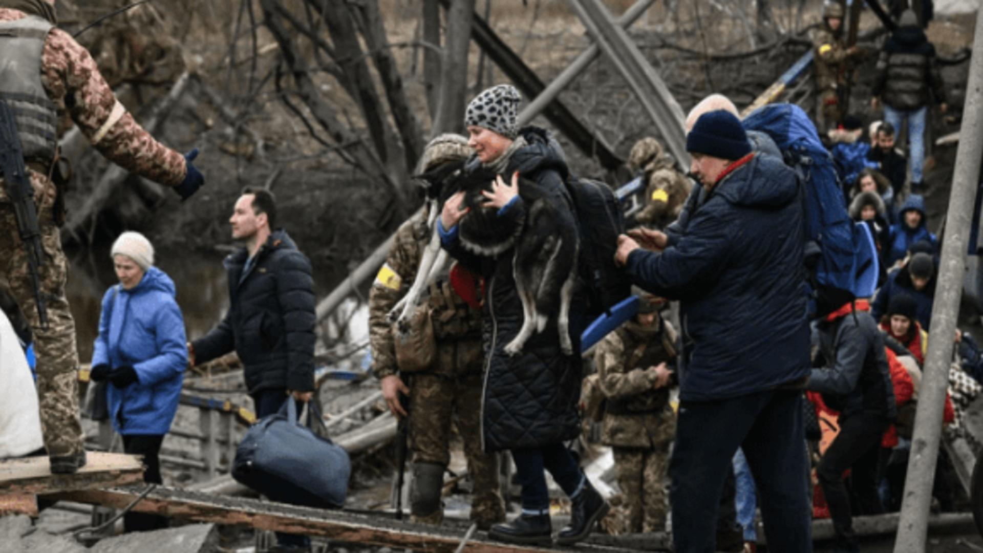 Refugiați Ucraina - Mariupol 