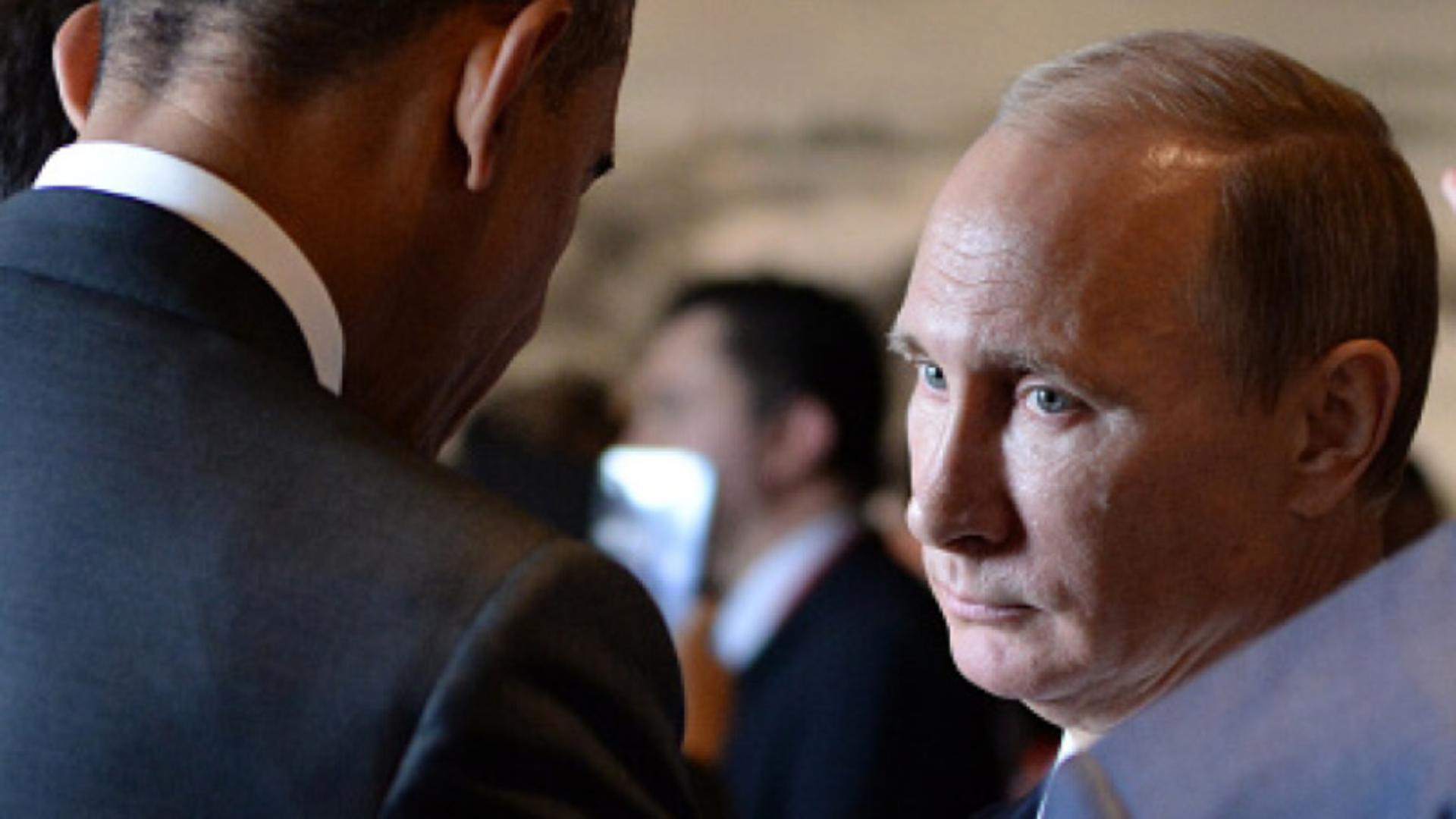 Barack Obama și Vladimir Putin