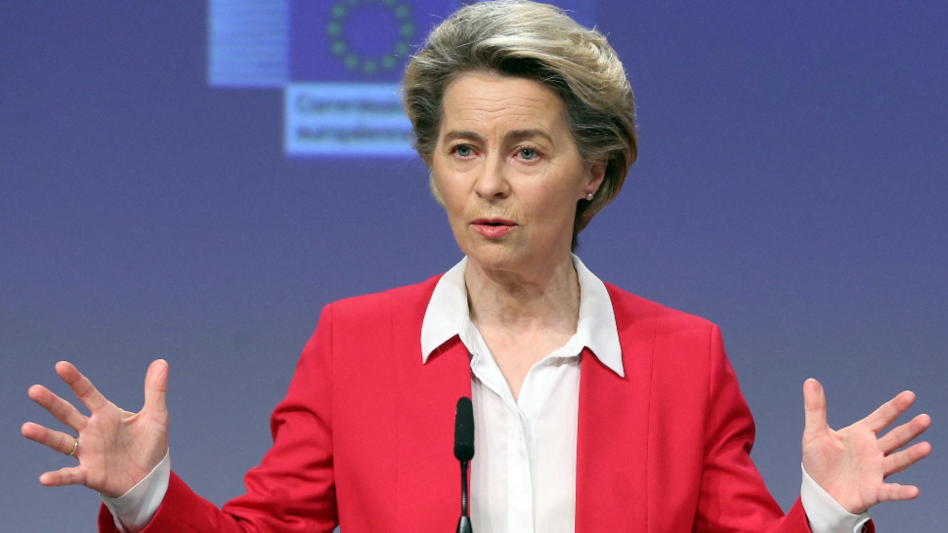 Ursula von der Leye, președintele Comisiei Europene / Foto: Profimedia