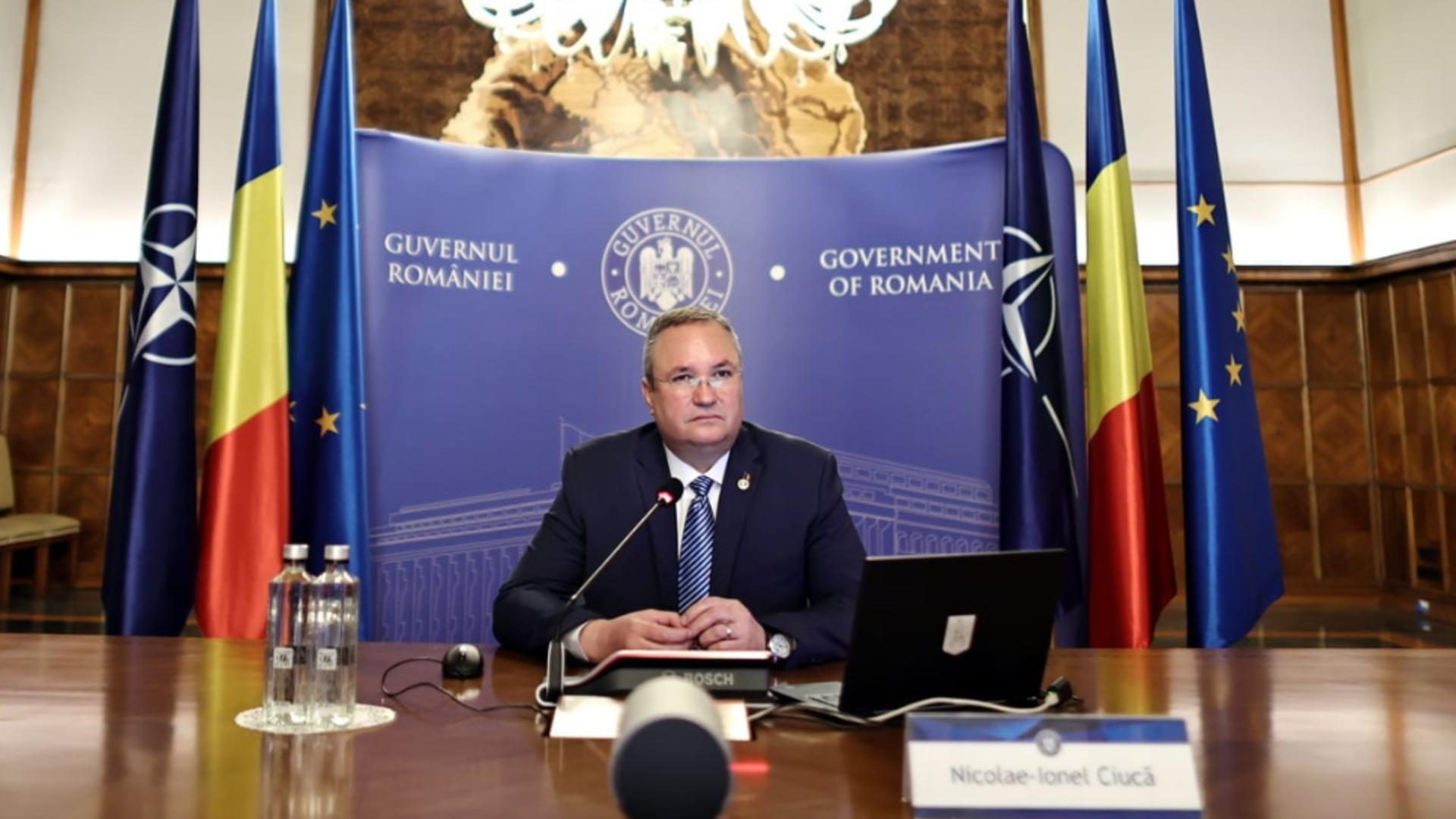 Nicolae Ciucă: „La fiecare minister trebuie să reducem cheltuielile cu 10%. Vă cer fiecăruia să luați măsurile necesare”
