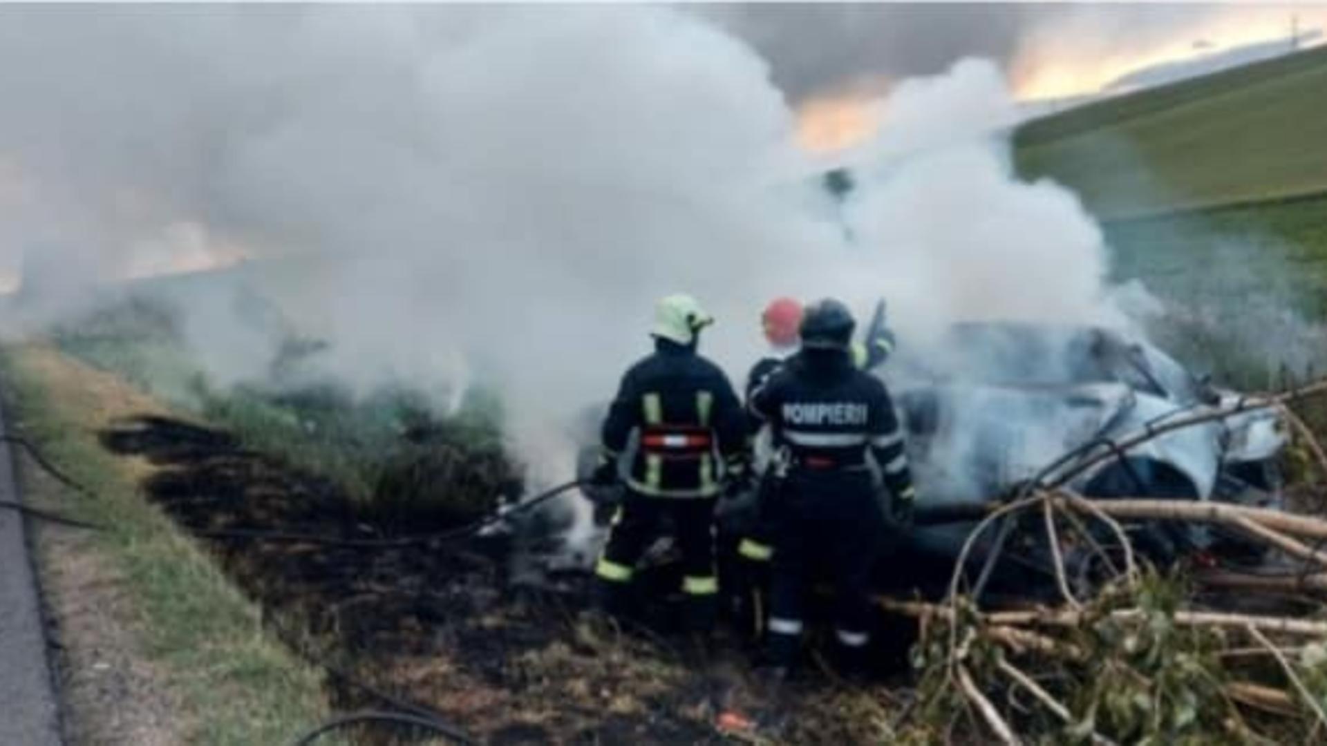 Accident cumplit în Iași. Sursa foto: Facebook Info Trafic 24