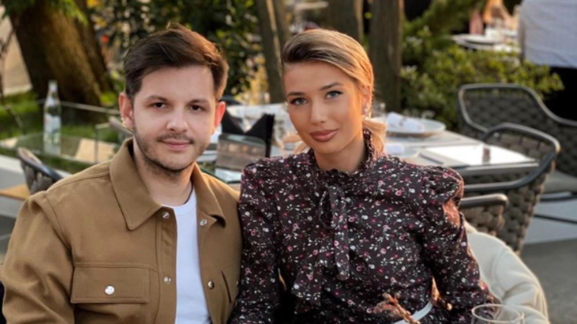 Maria Iordănescu și Teodor Măgureanu/ Captură foto Instagram