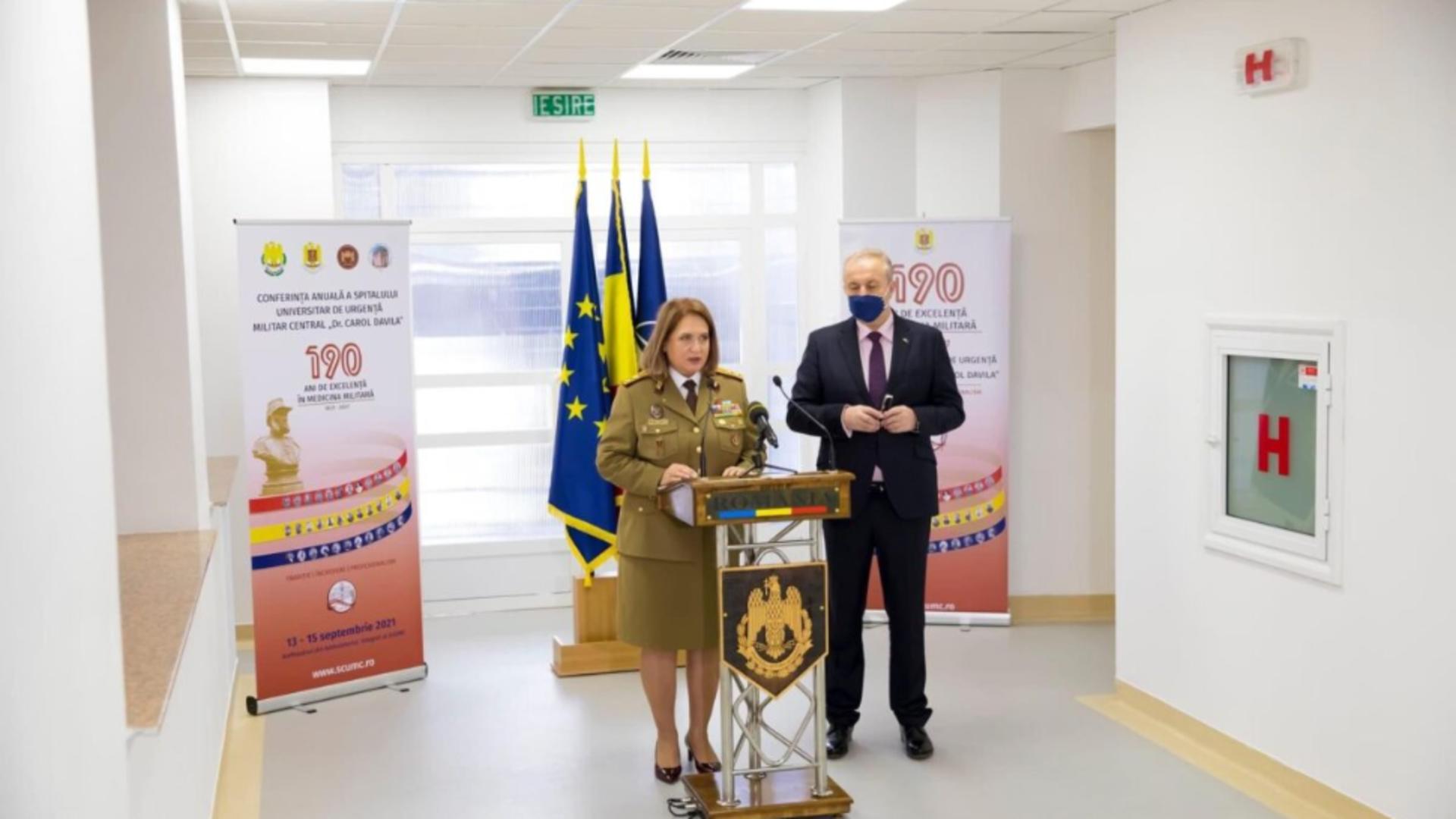 MApN anunță investiții în infrastructura Spitalului Universitar de Urgență Militar Central "Dr. Carol Davila"