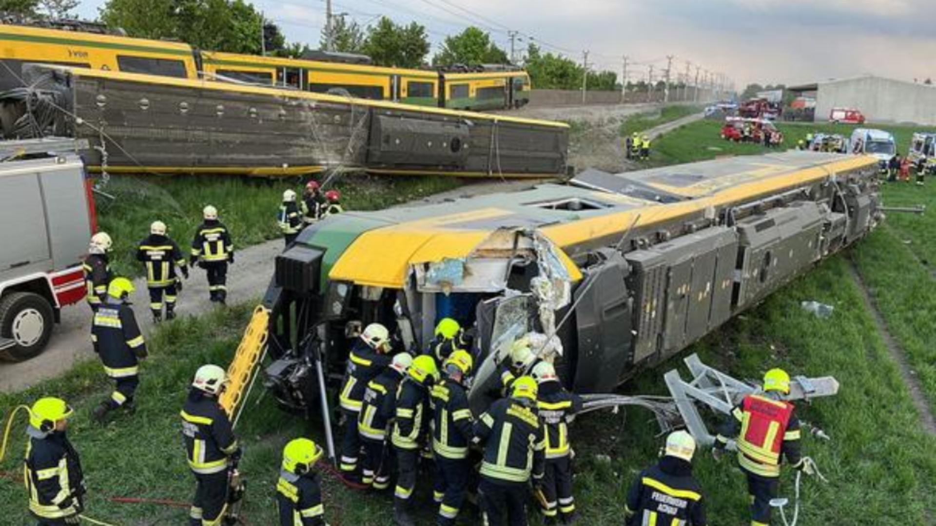 Accident feroviar cumplit în Austria / Foto: diepresse.com