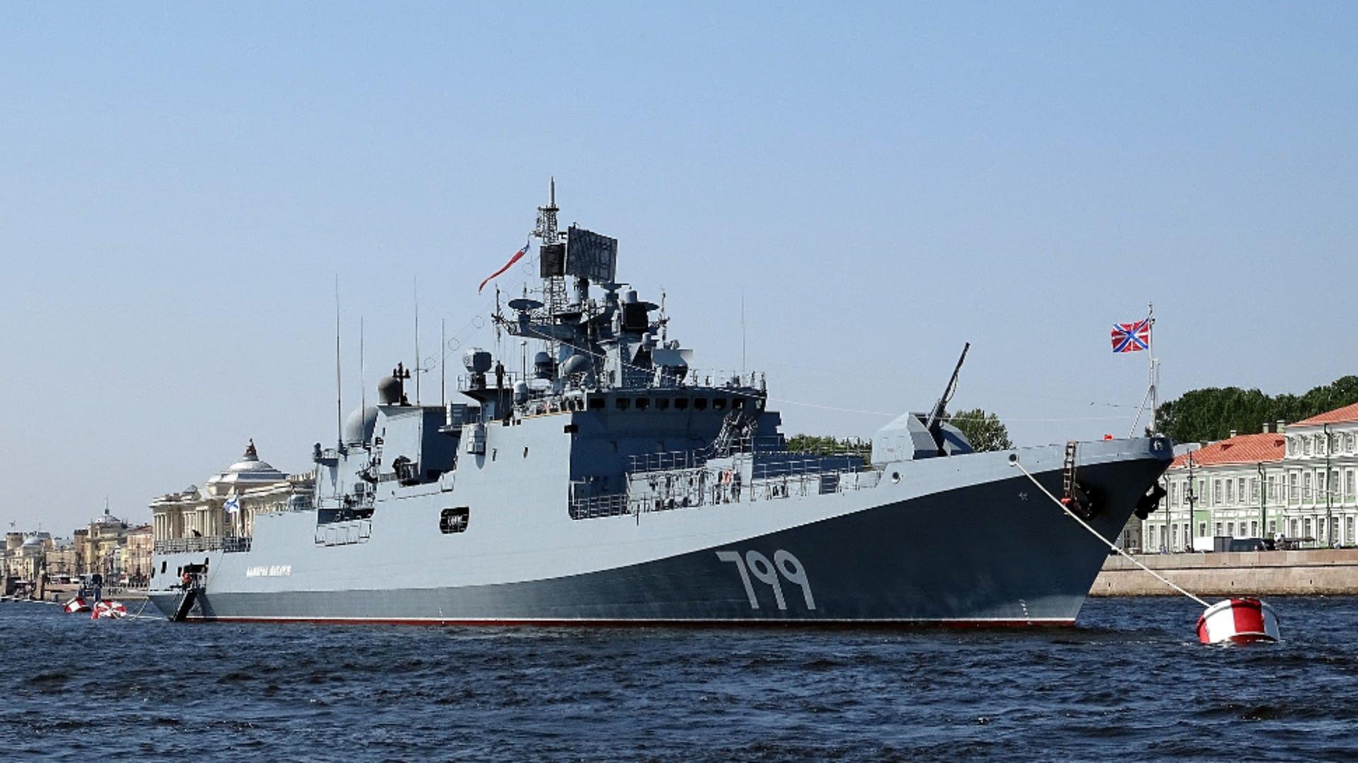 Fregata rusă Amiral Gorșkov, dotată cu rachete nucleare